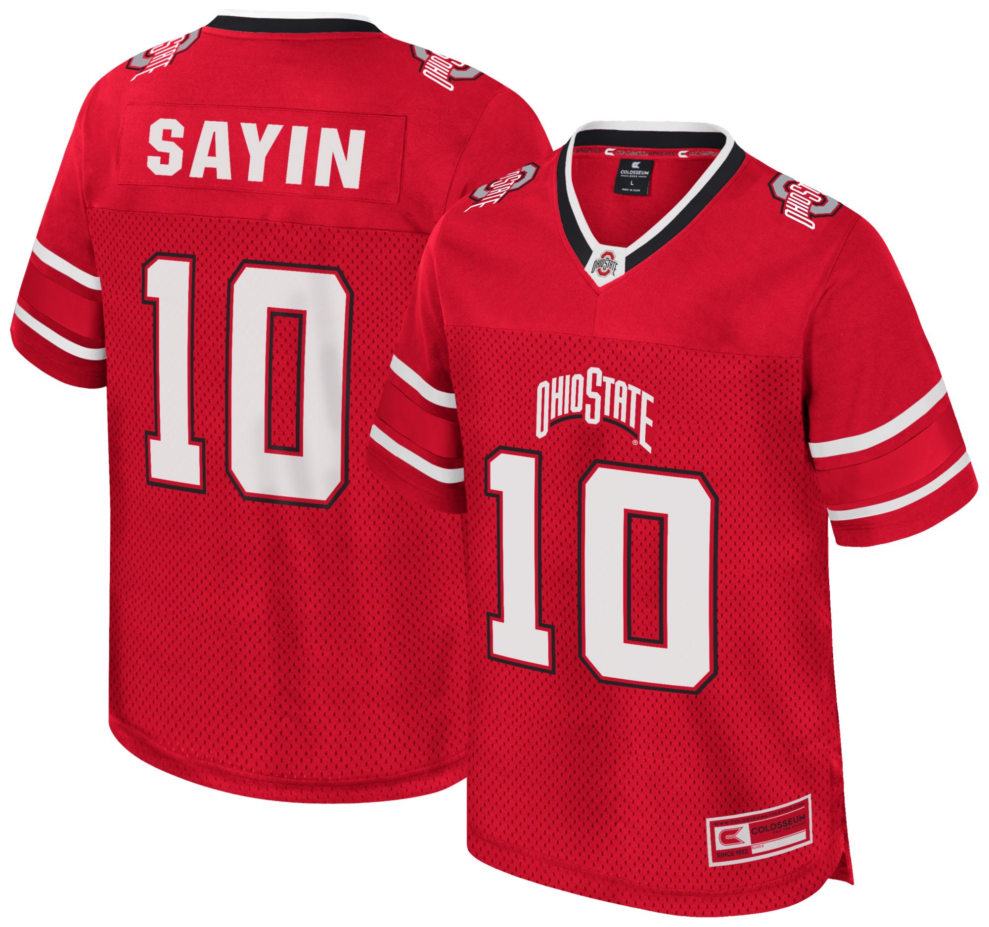 Colosseum Youth Ohio State Buckeyes Julian Sayin Jersey