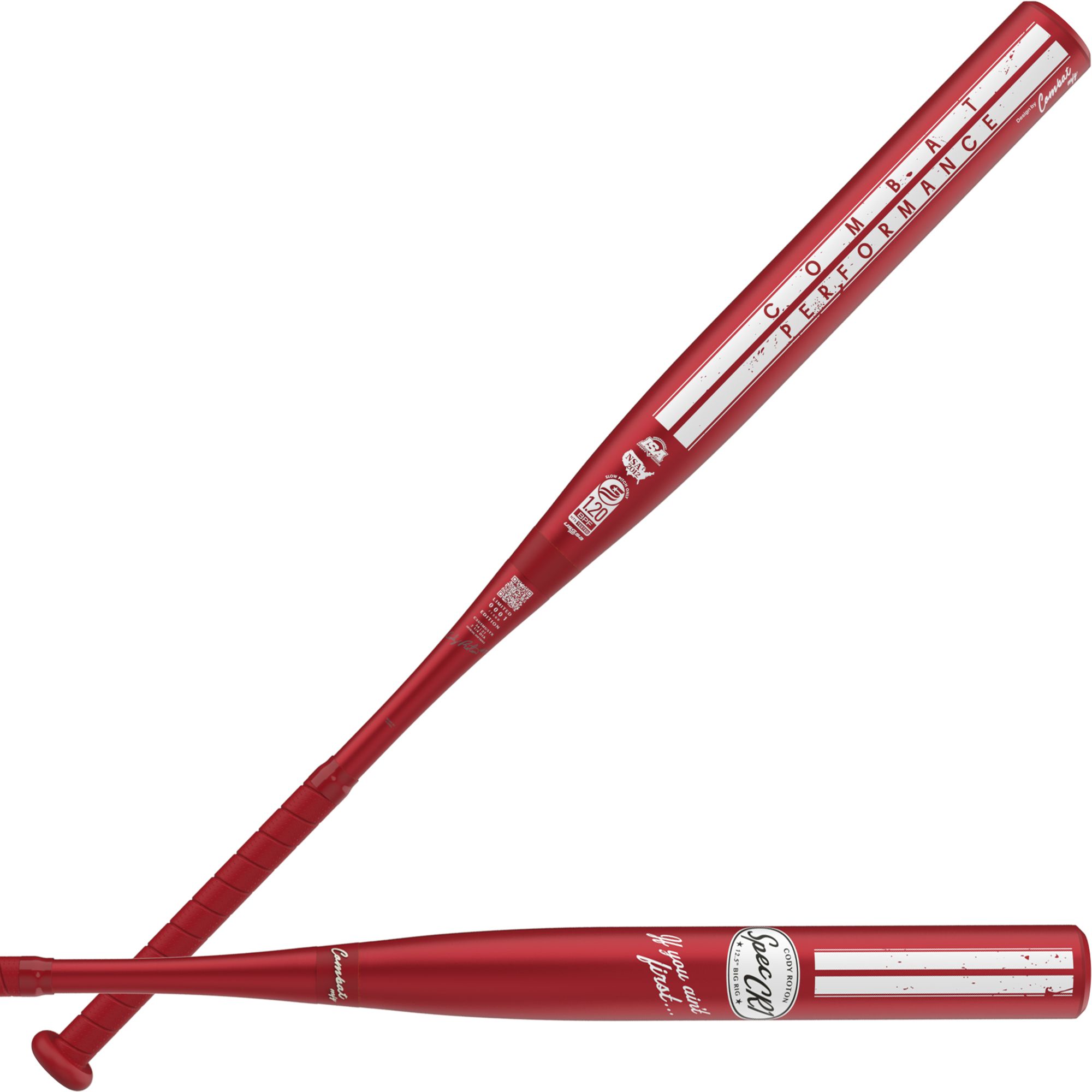 COMBAT MFG Spec CR-1 Mustang 2-Piece USSSA Slowpitch Bat