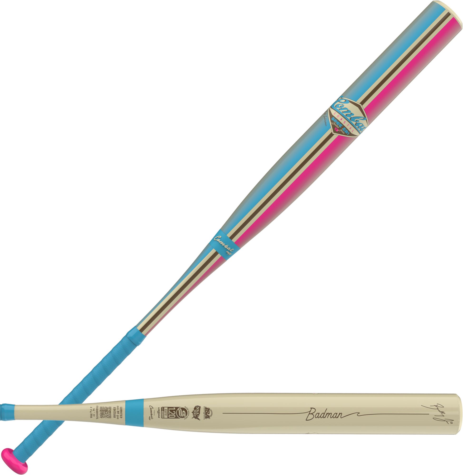 COMBAT MFG Coastal Collective 12" 2-Piece USSSA Slowpitch Bat
