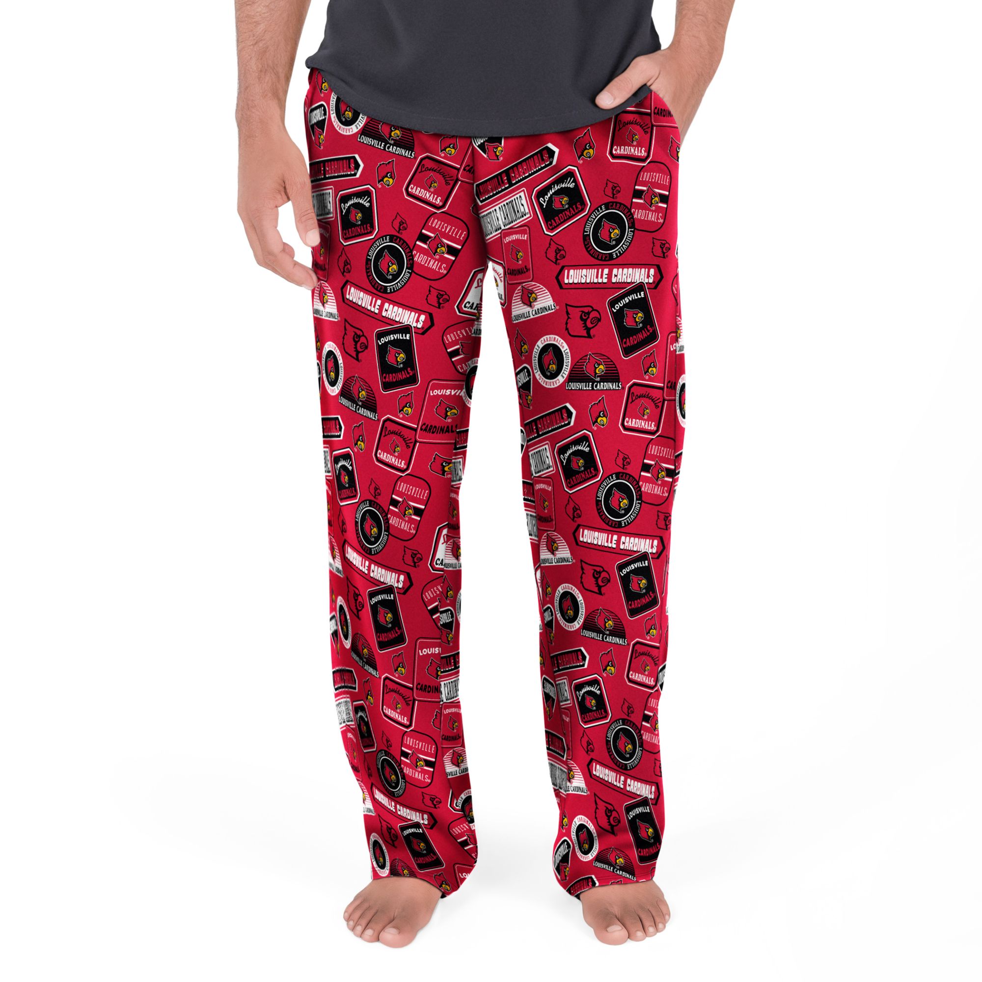 Concepts Sport Men's Louisville Cardinals Sleep Pants