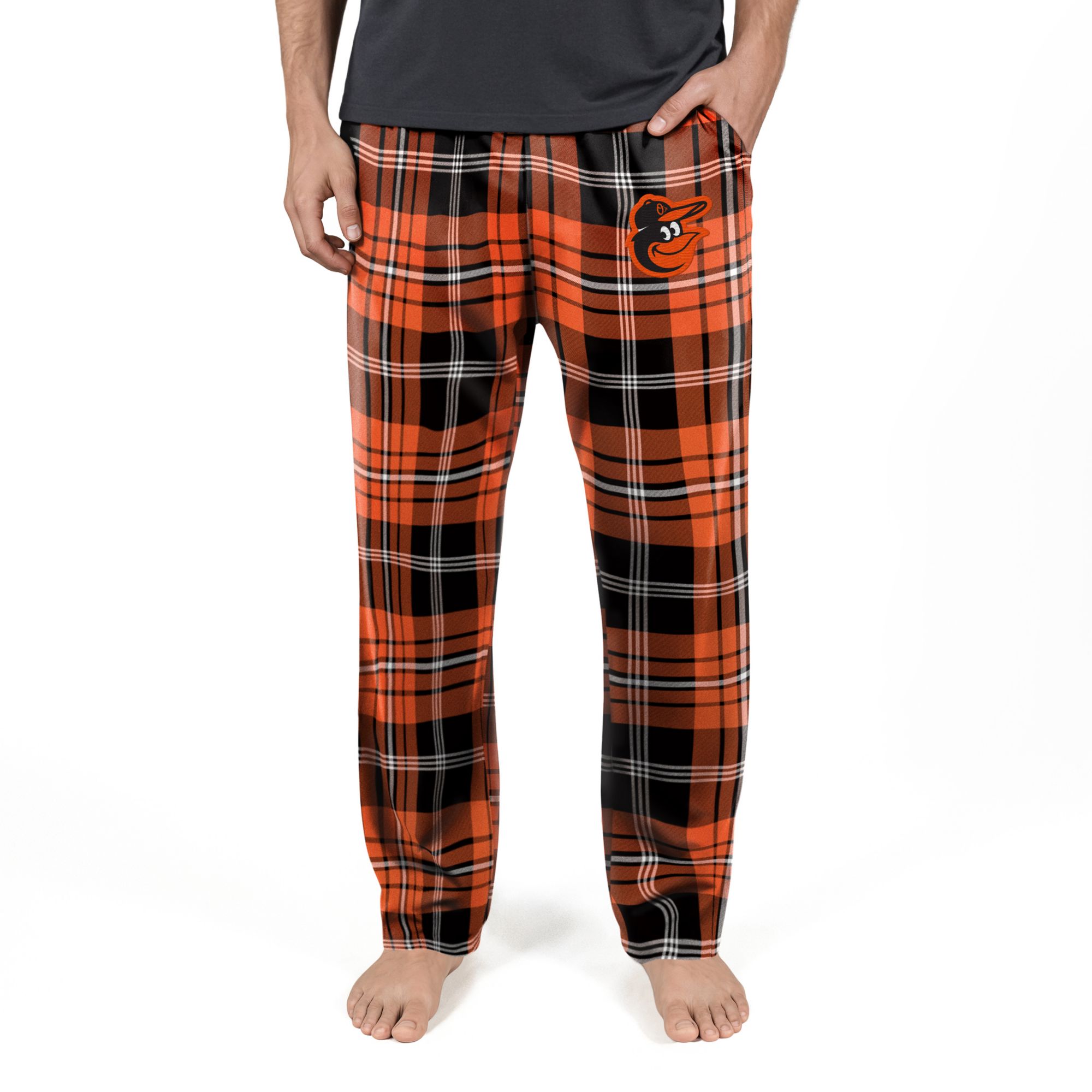 Concepts Sport Men's Baltimore Orioles Peak Flannel Pants