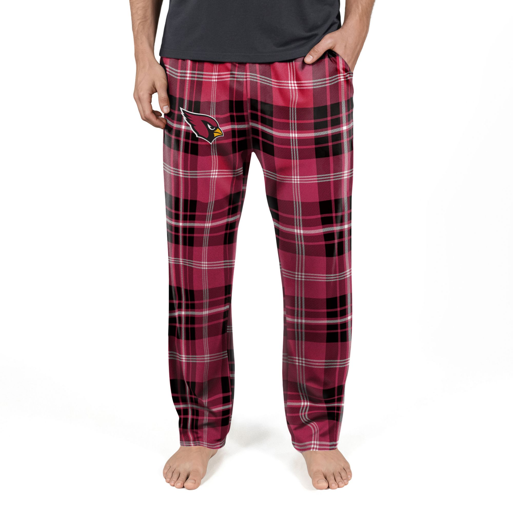 Concepts Sport Men's Arizona Cardinals Peak Flannel Pants