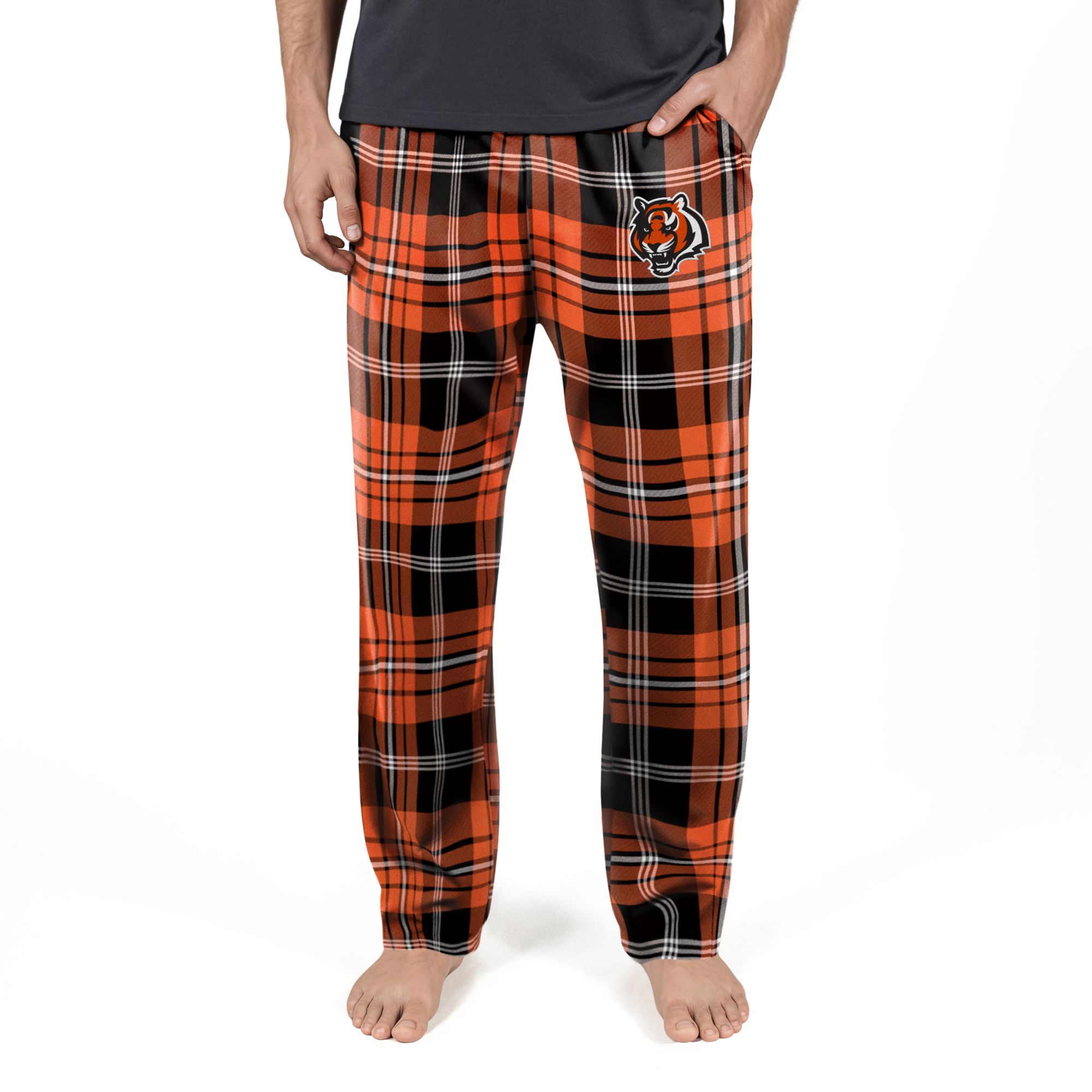 Concepts Sport Men's Cincinnati Bengals Peak Flannel Pants
