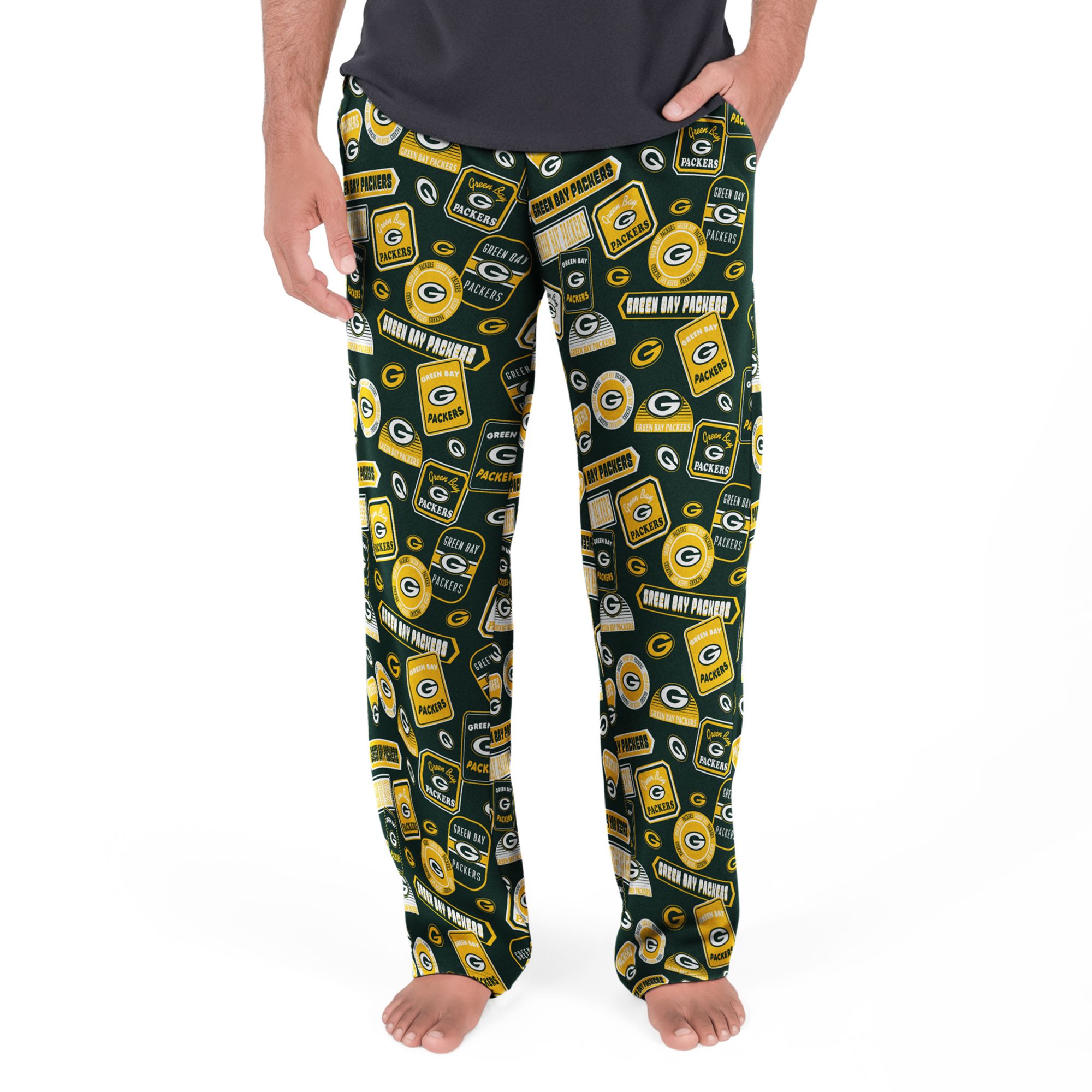 Concepts Sport Men's Green Bay Packers Grady Sleep Pants