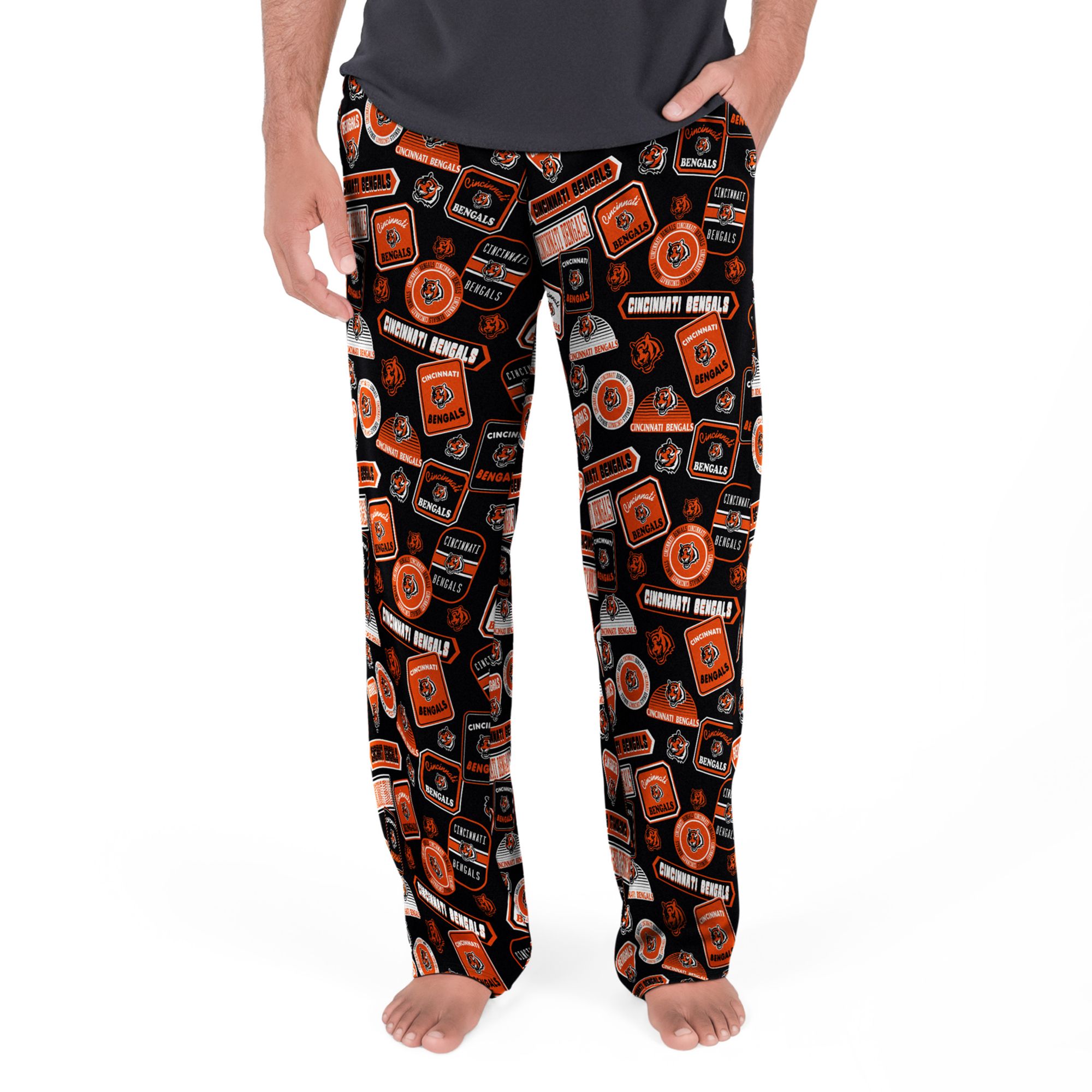 Concepts Sport Men's Cincinnati Bengals Grady Sleep Pants