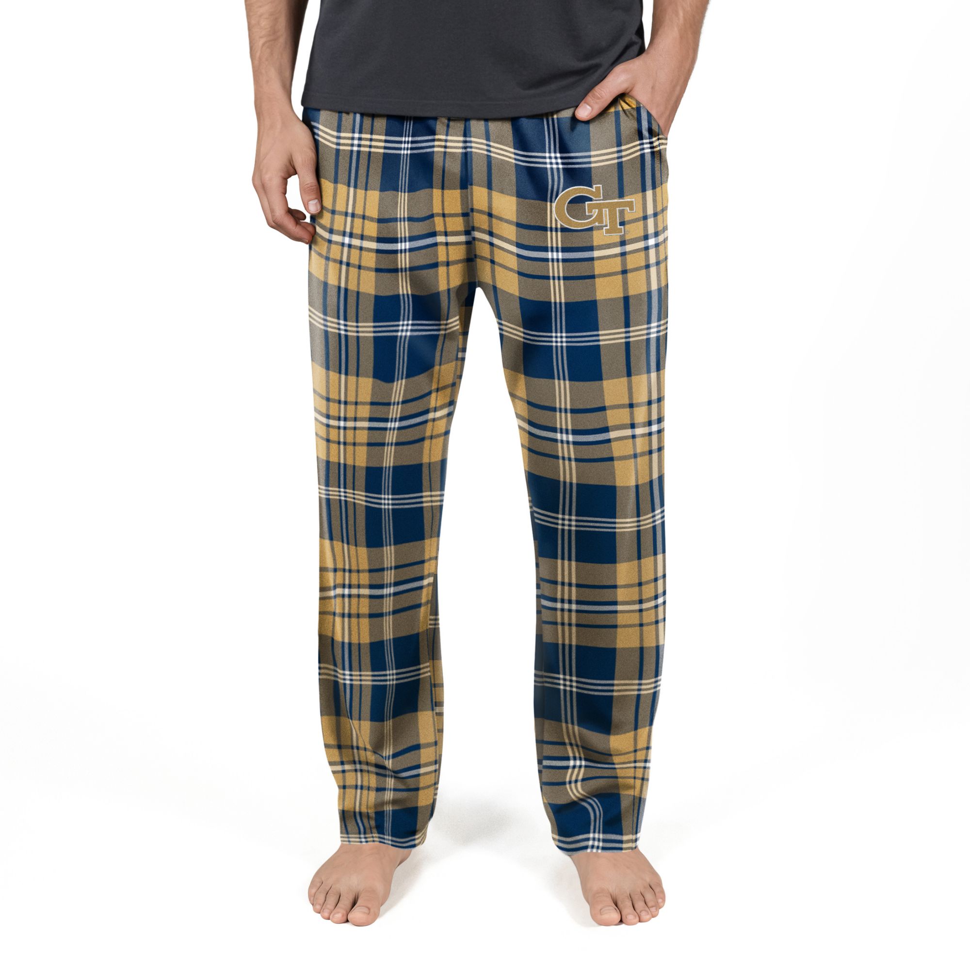 Concepts Sport Men's Georgia Tech Yellow Jackets Sleep Pants