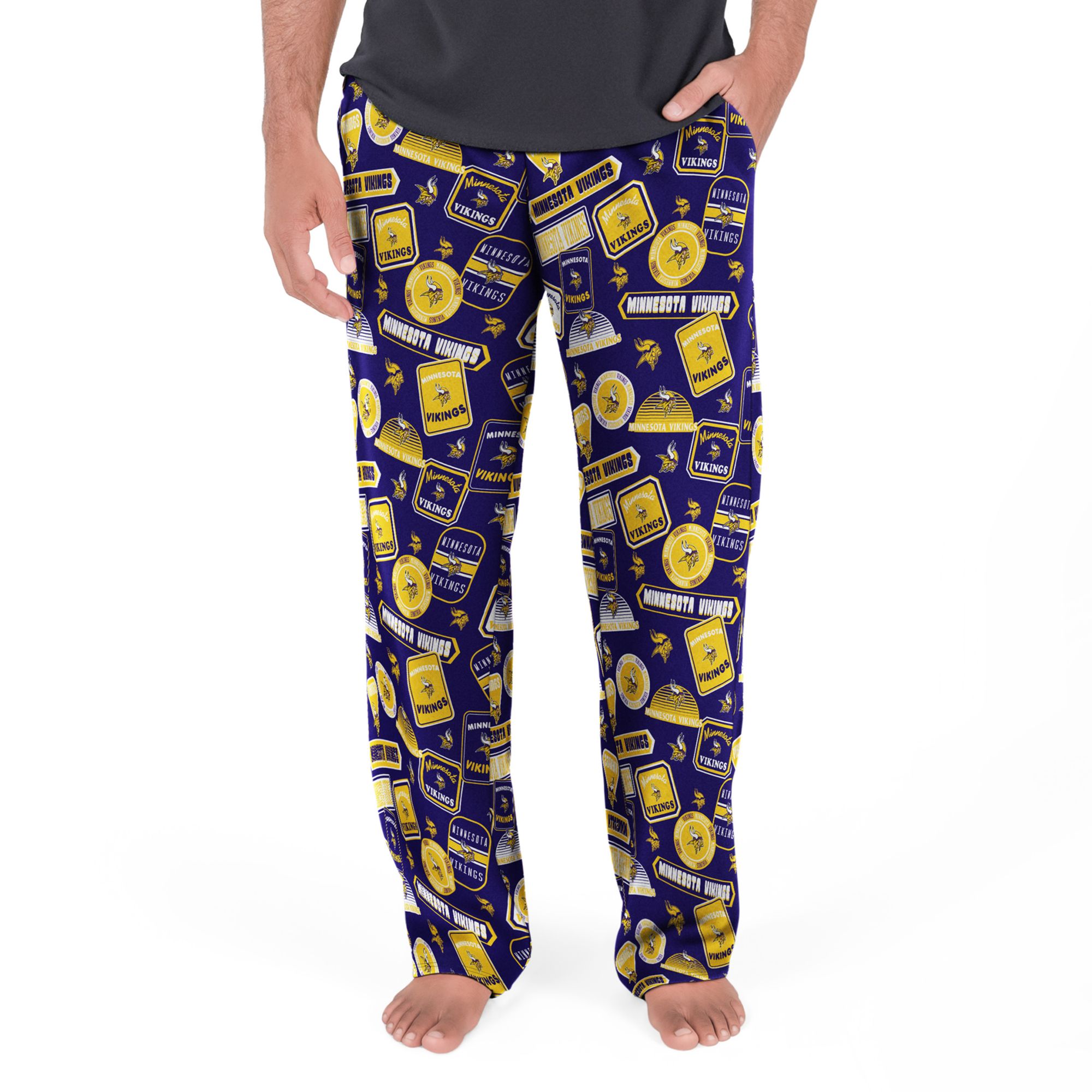 Concepts Sport Men's Minnesota Vikings Grady Sleep Pants