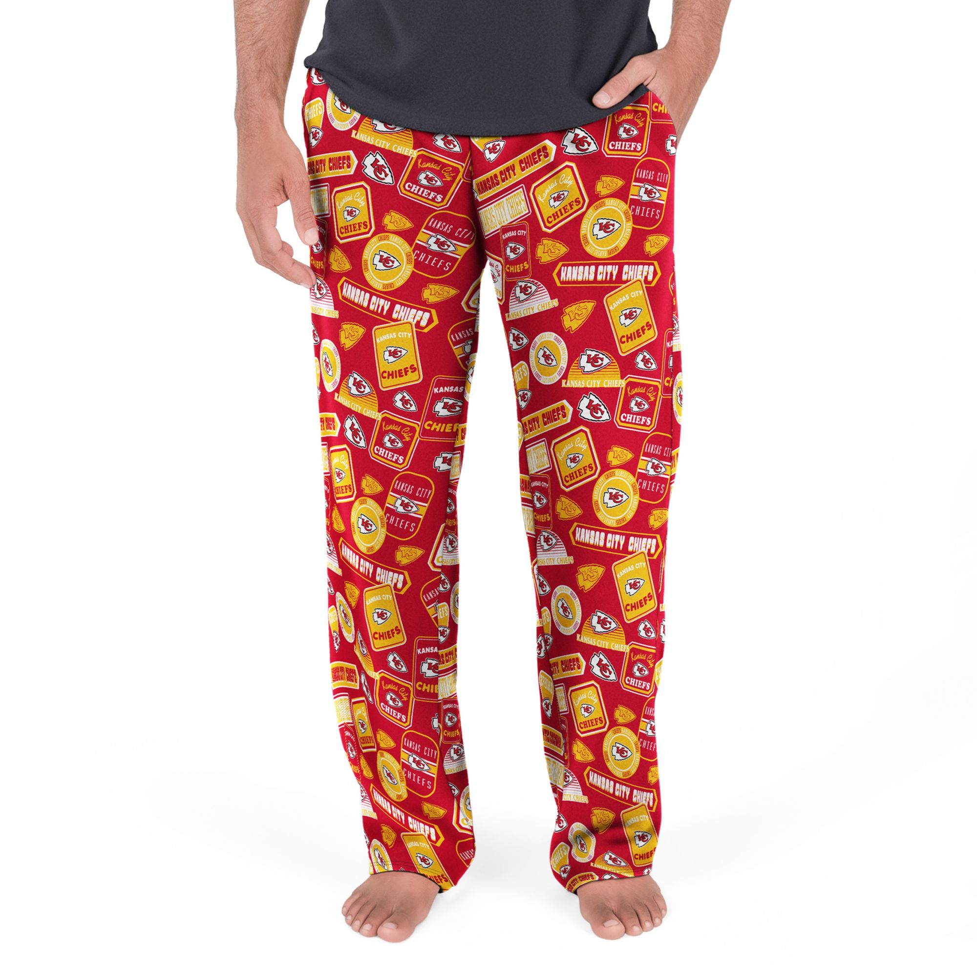 Concepts Sport Men's Kansas City Chiefs Grady Sleep Pants