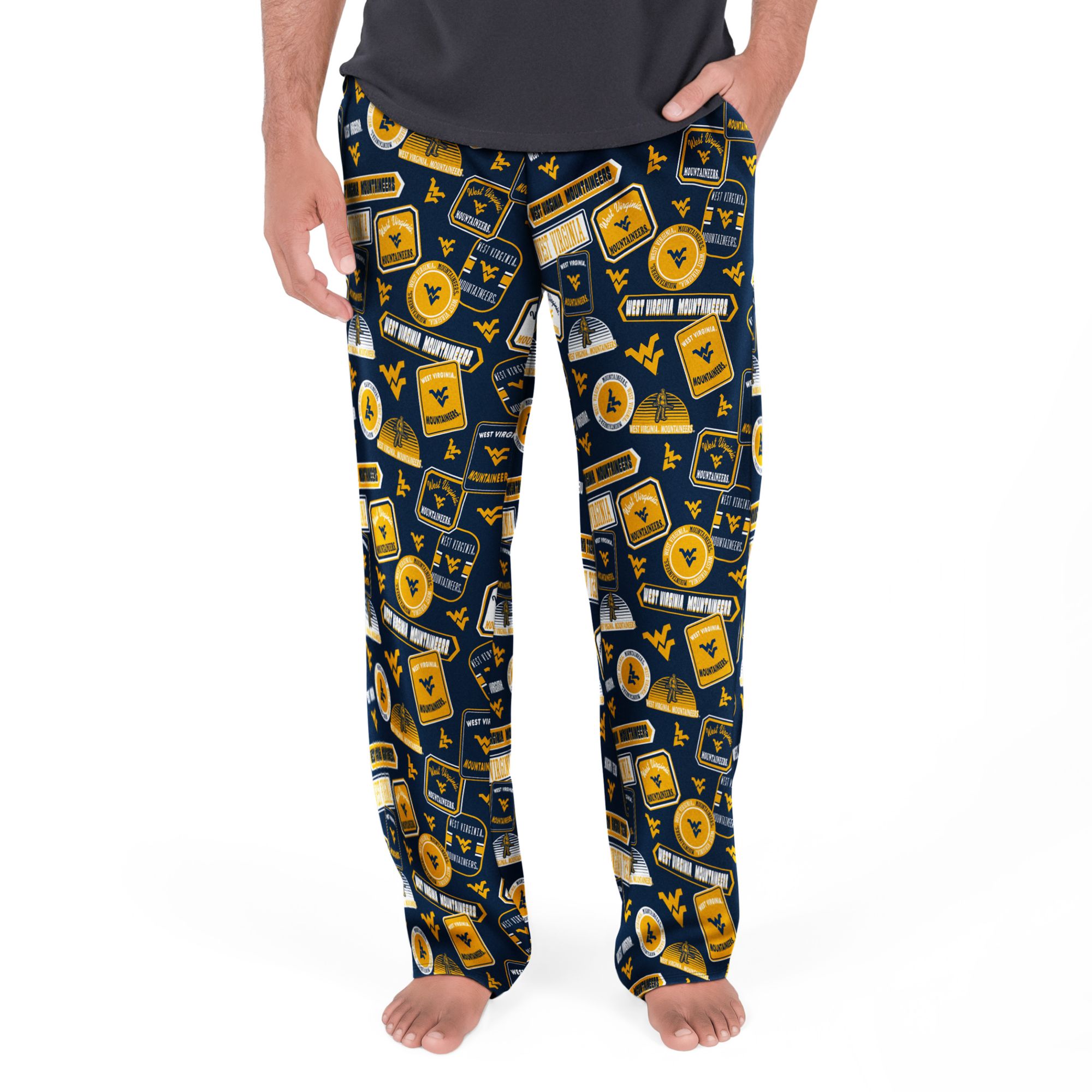 Concepts Sport Men's West Virginia Mountaineers Sleep Pants