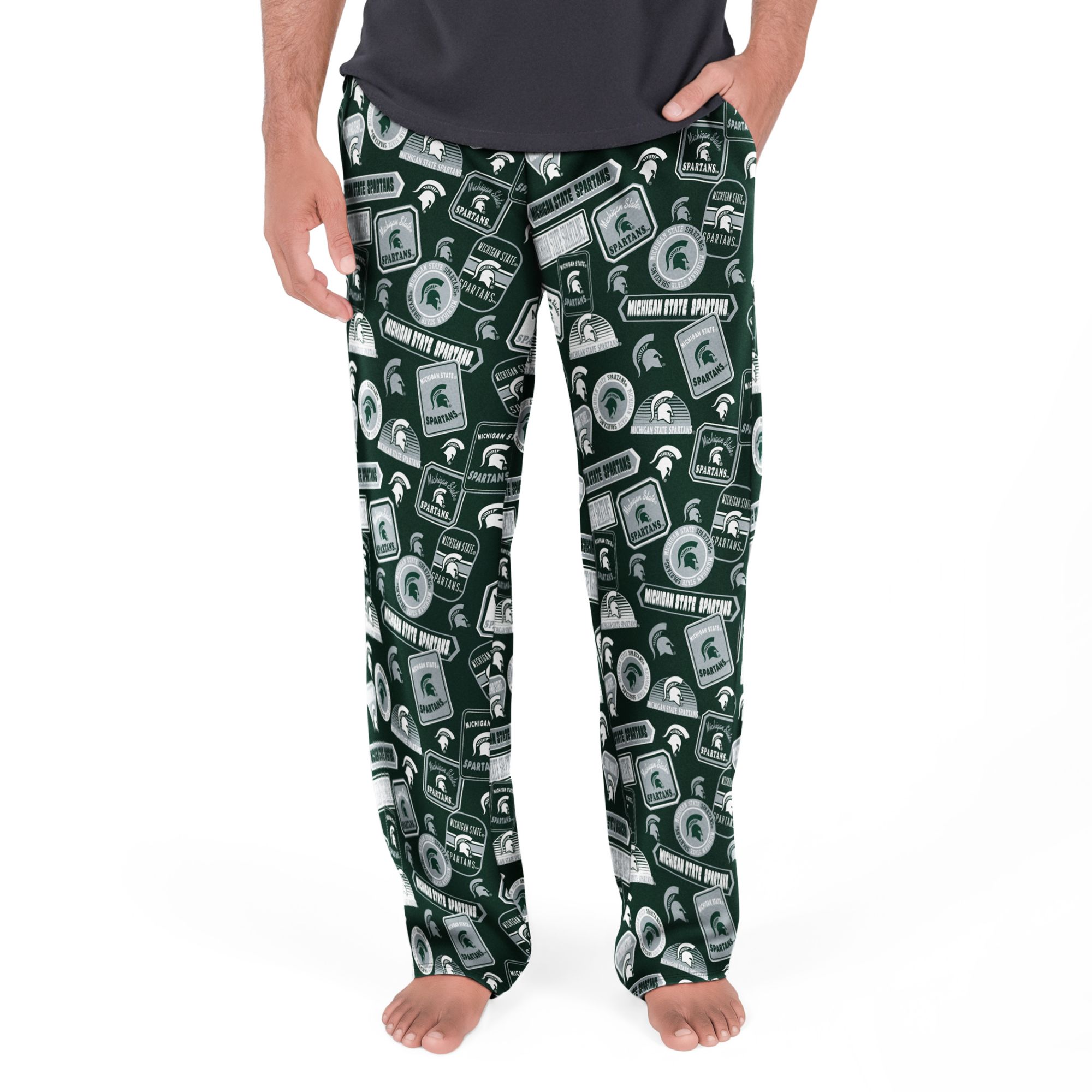 Concepts Sport Men's Michigan State Spartans Sleep Pants