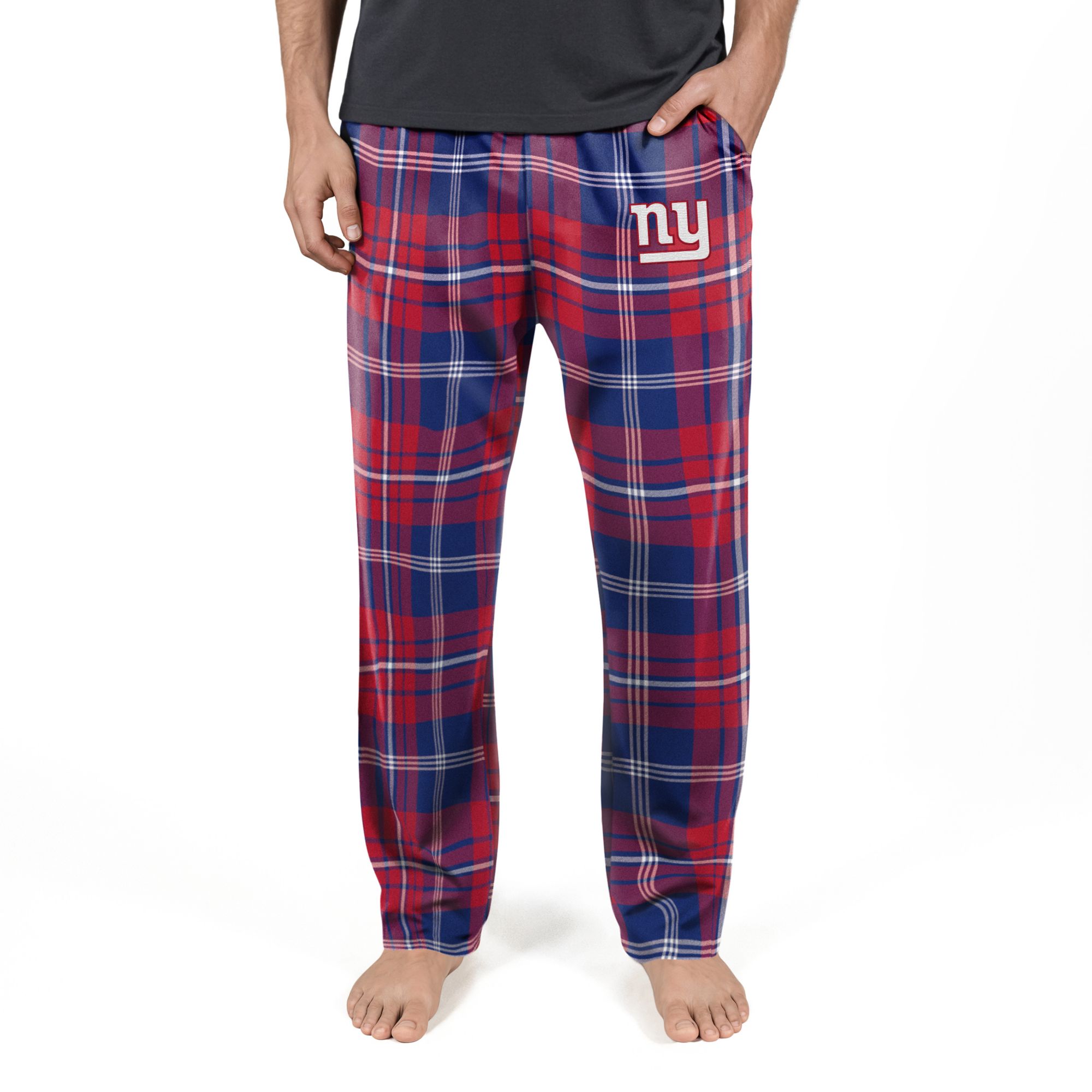 Concepts Sport Men's New York Giants Peak Flannel Pants