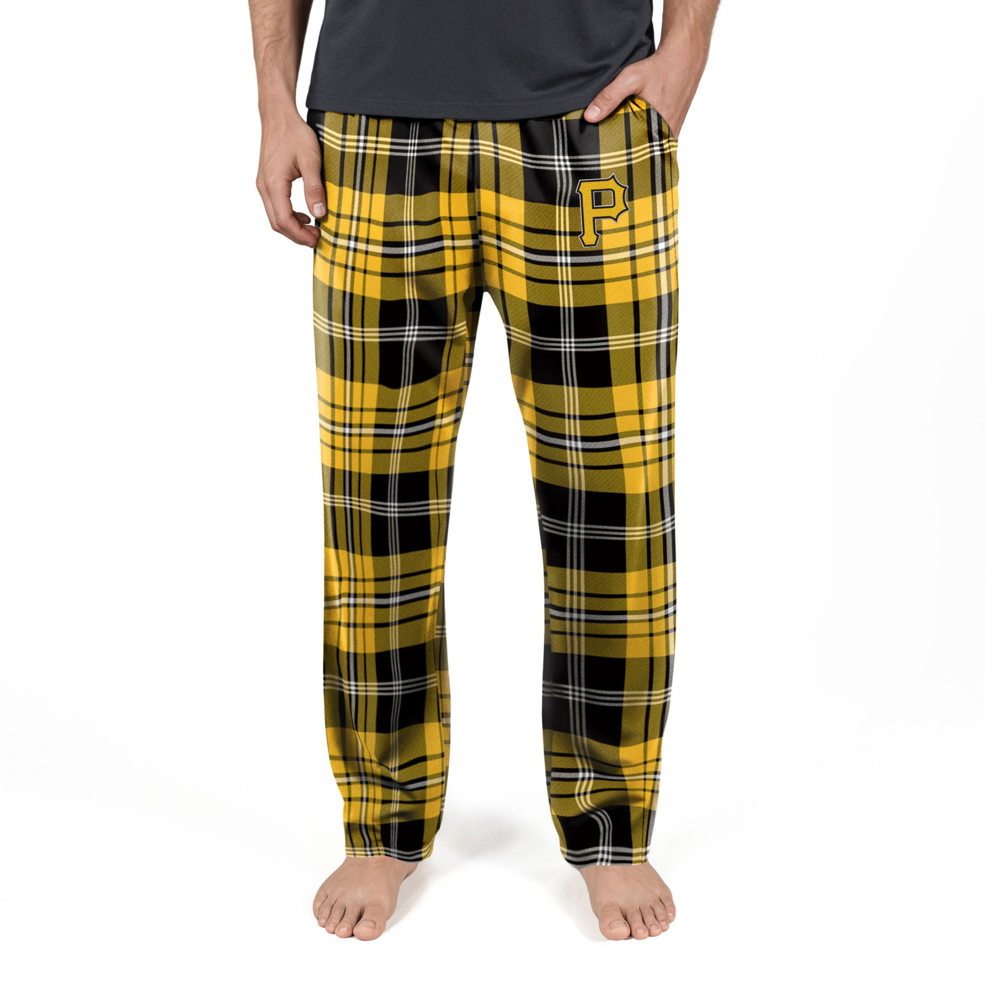 Concepts Sport Men's Pittsburgh Pirates Peak Flannel Pants