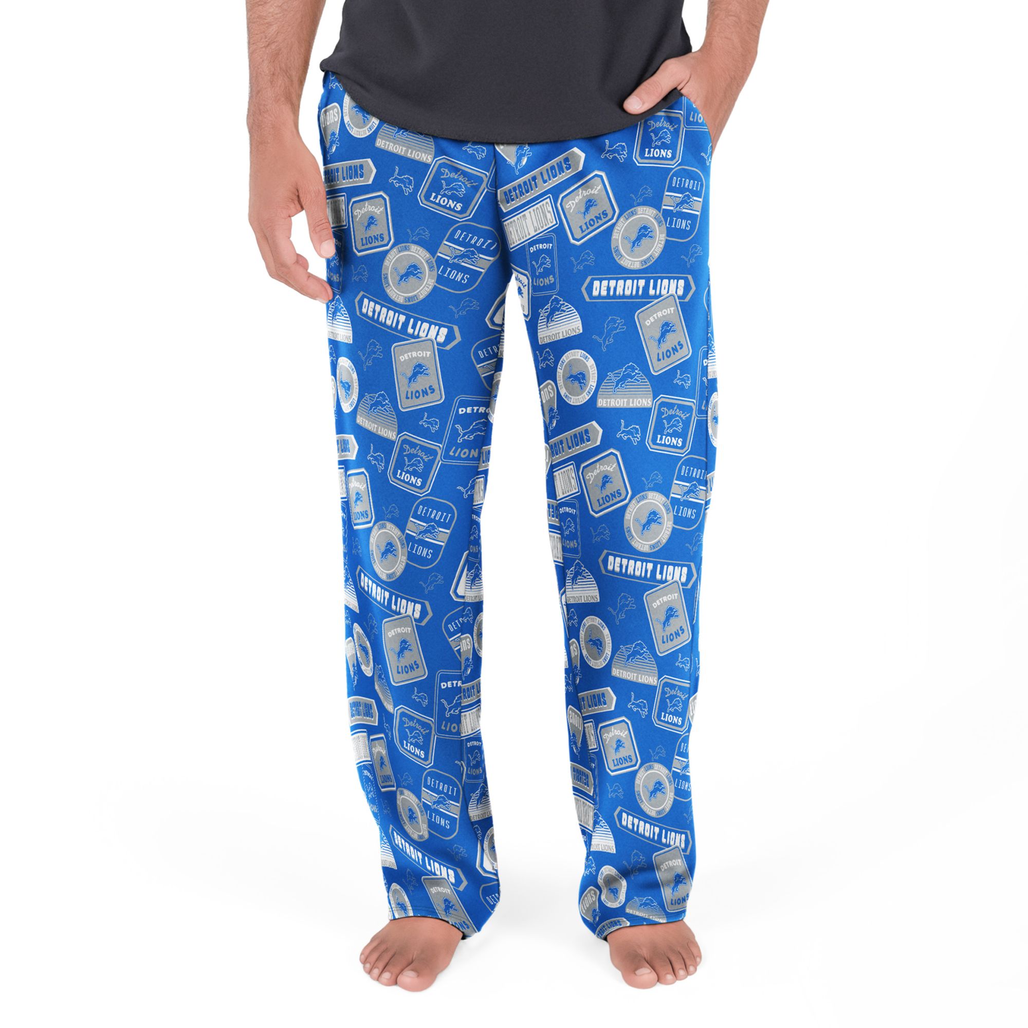 Concepts Sport Men's Detroit Lions Grady Sleep Pants