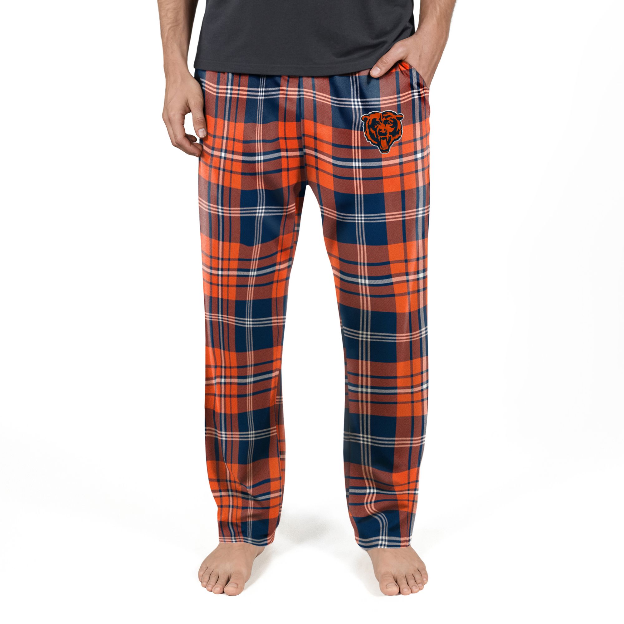Concepts Sport Men's Chicago Bears Peak Flannel Pants
