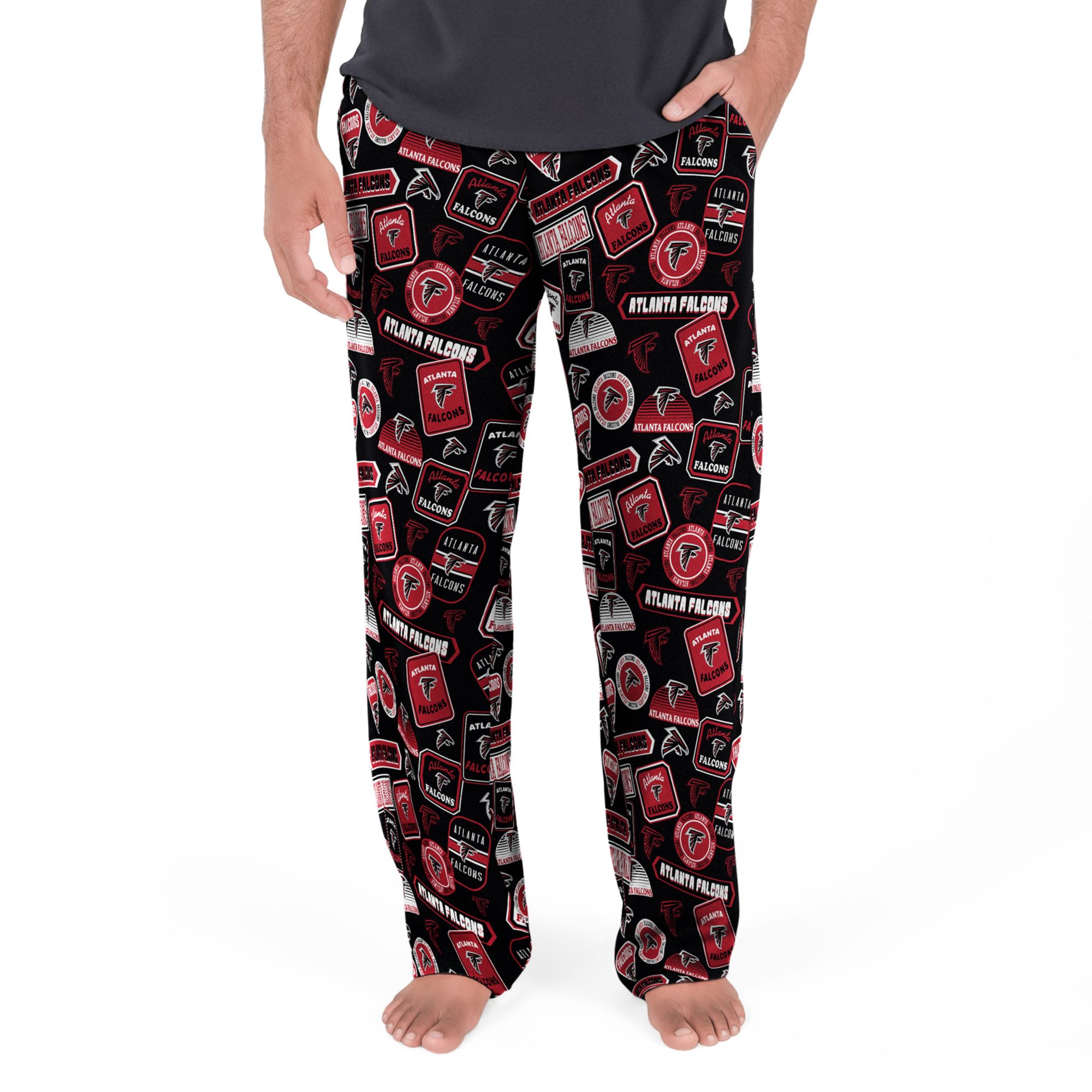 Concepts Sport Men's Atlanta Falcons Grady Sleep Pants
