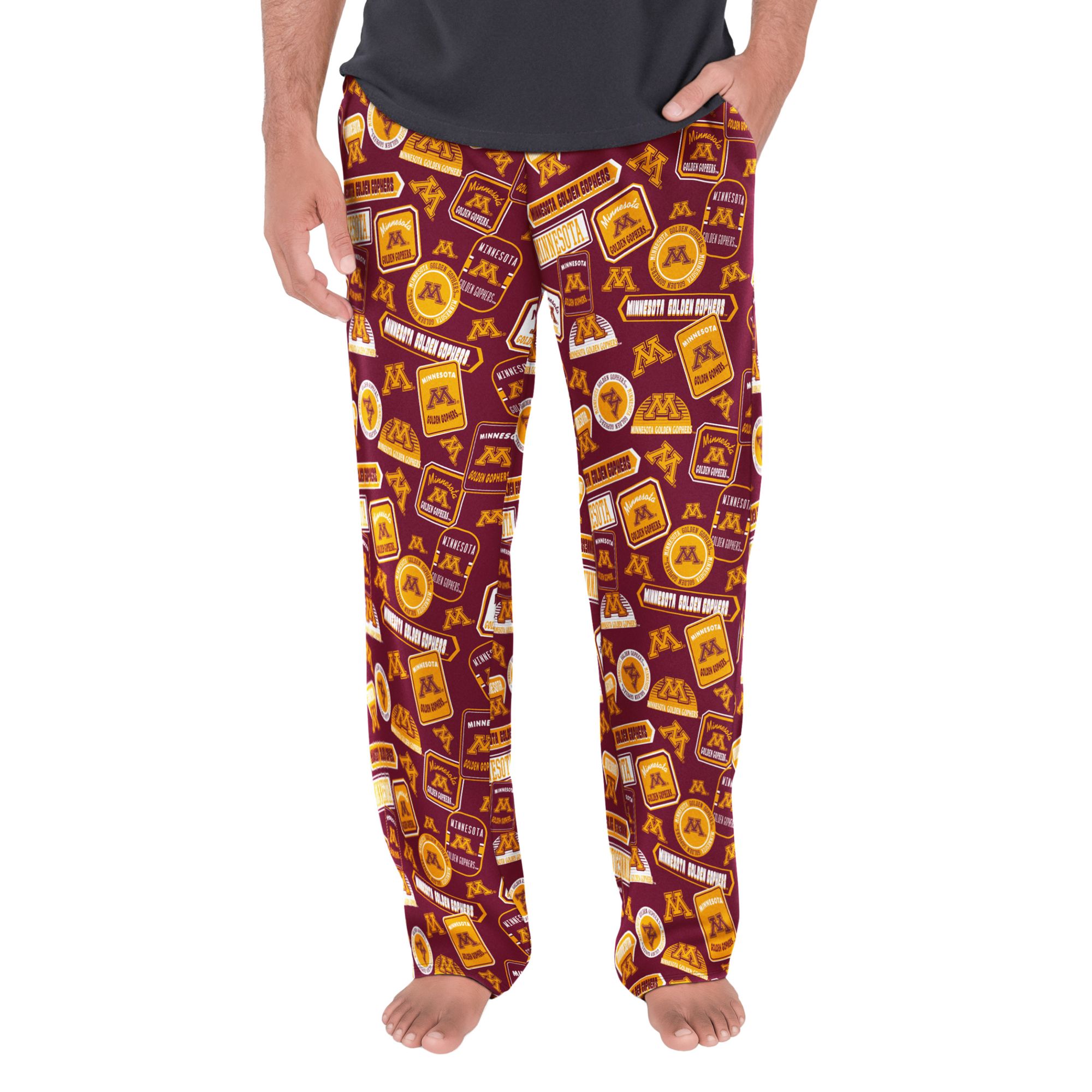 Concepts Sport Men's Minnesota Golden Gophers Sleep Pants