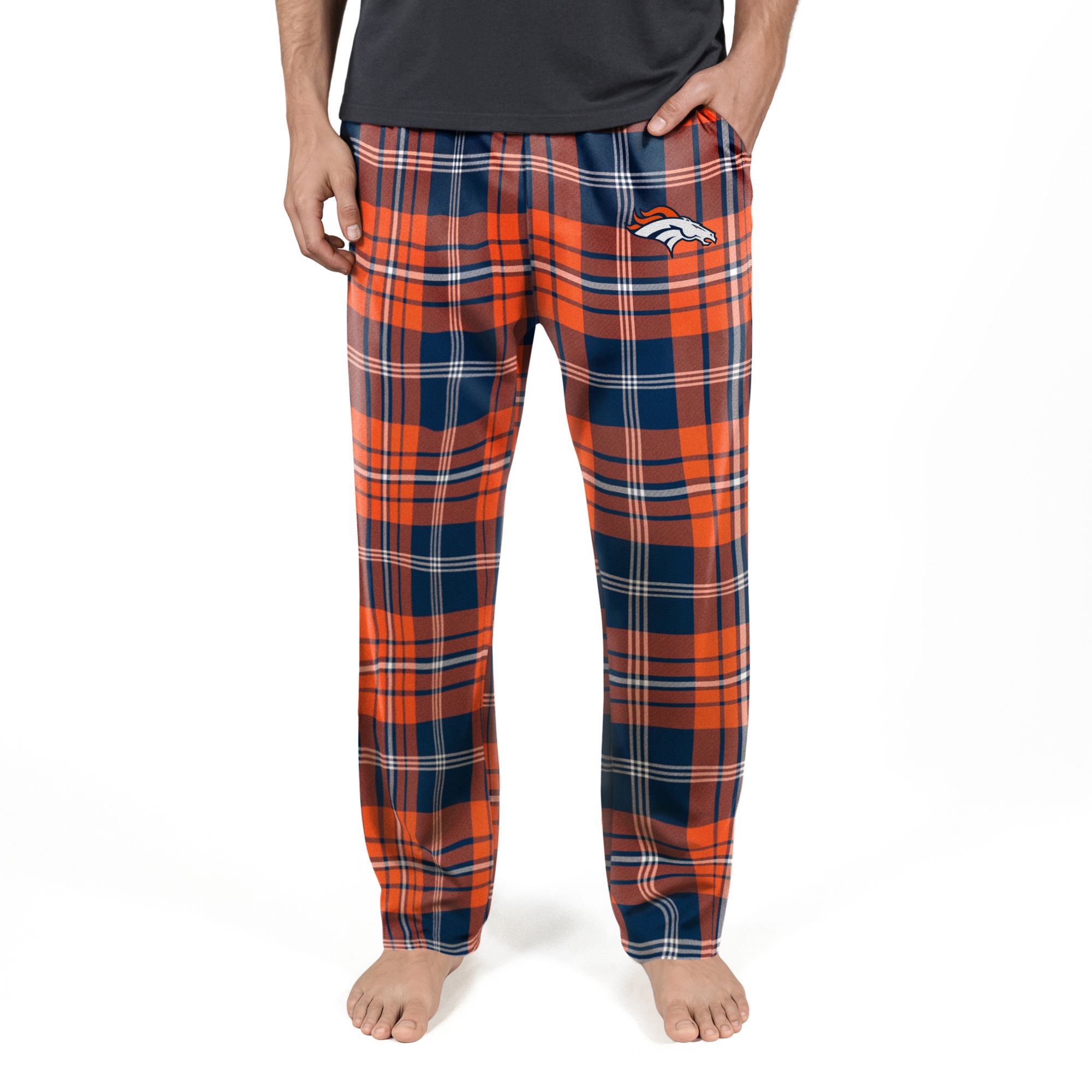 Concepts Sport Men's Denver Broncos Peak Flannel Pants
