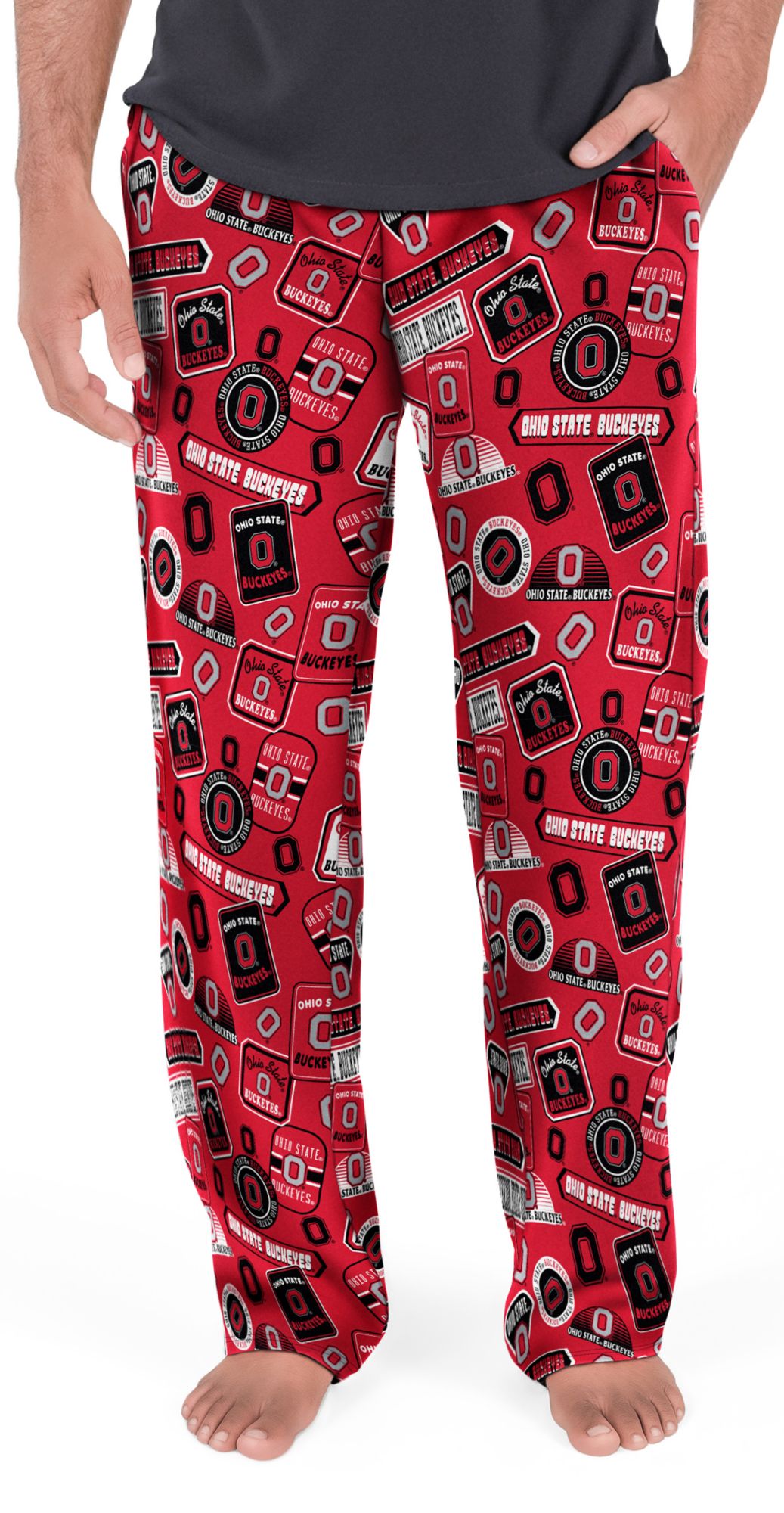 Concepts Sport Men's Ohio State Buckeyes Sleep Pants, XXL