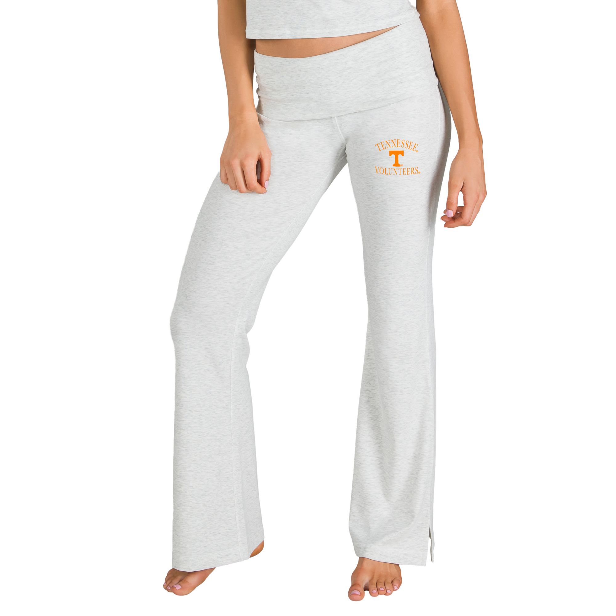 Concepts Sport Women's Tennessee Volunteers Gray Luxury Lounge Frayed Lounge Pants