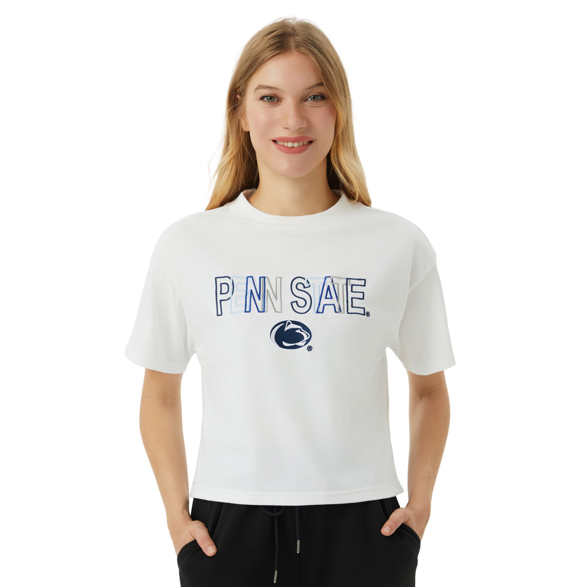 Concepts Sport Women's Penn State Nittany Lions White T-Shirt