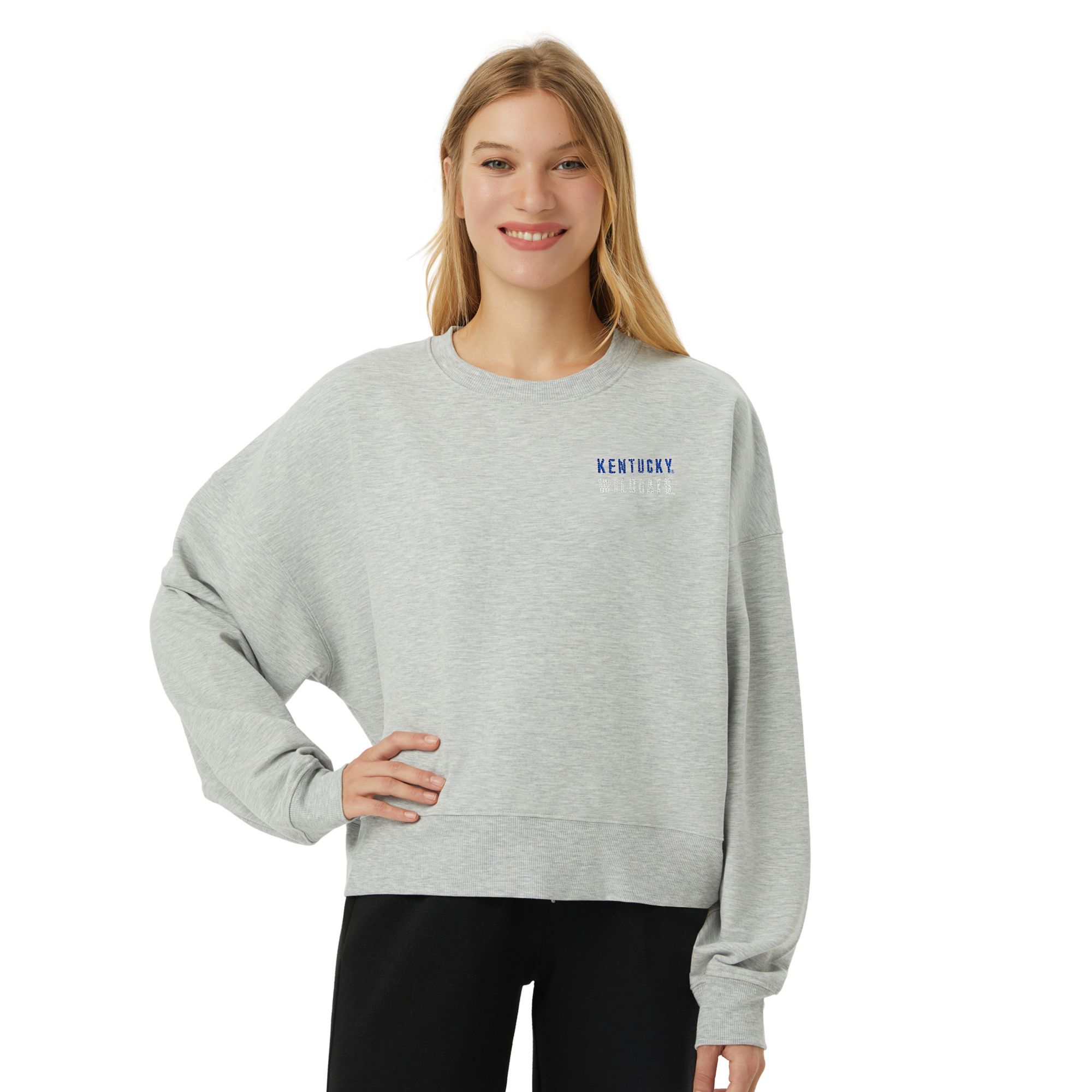 Concepts Sport Women's Kentucky Wildcats Rhumba Crewneck Sweatshirt