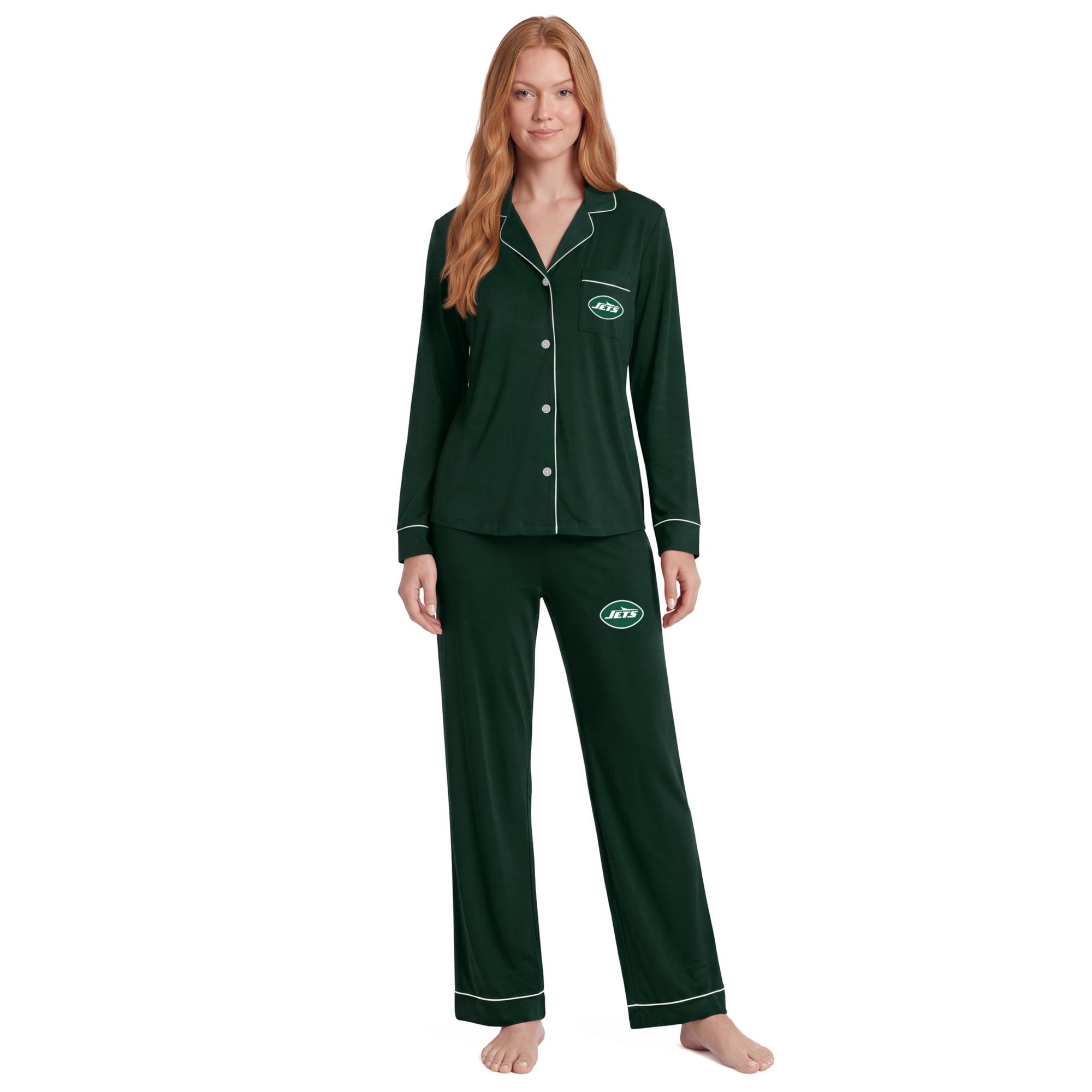 Concept Sport Women's New York Jets Haven Sleep Set