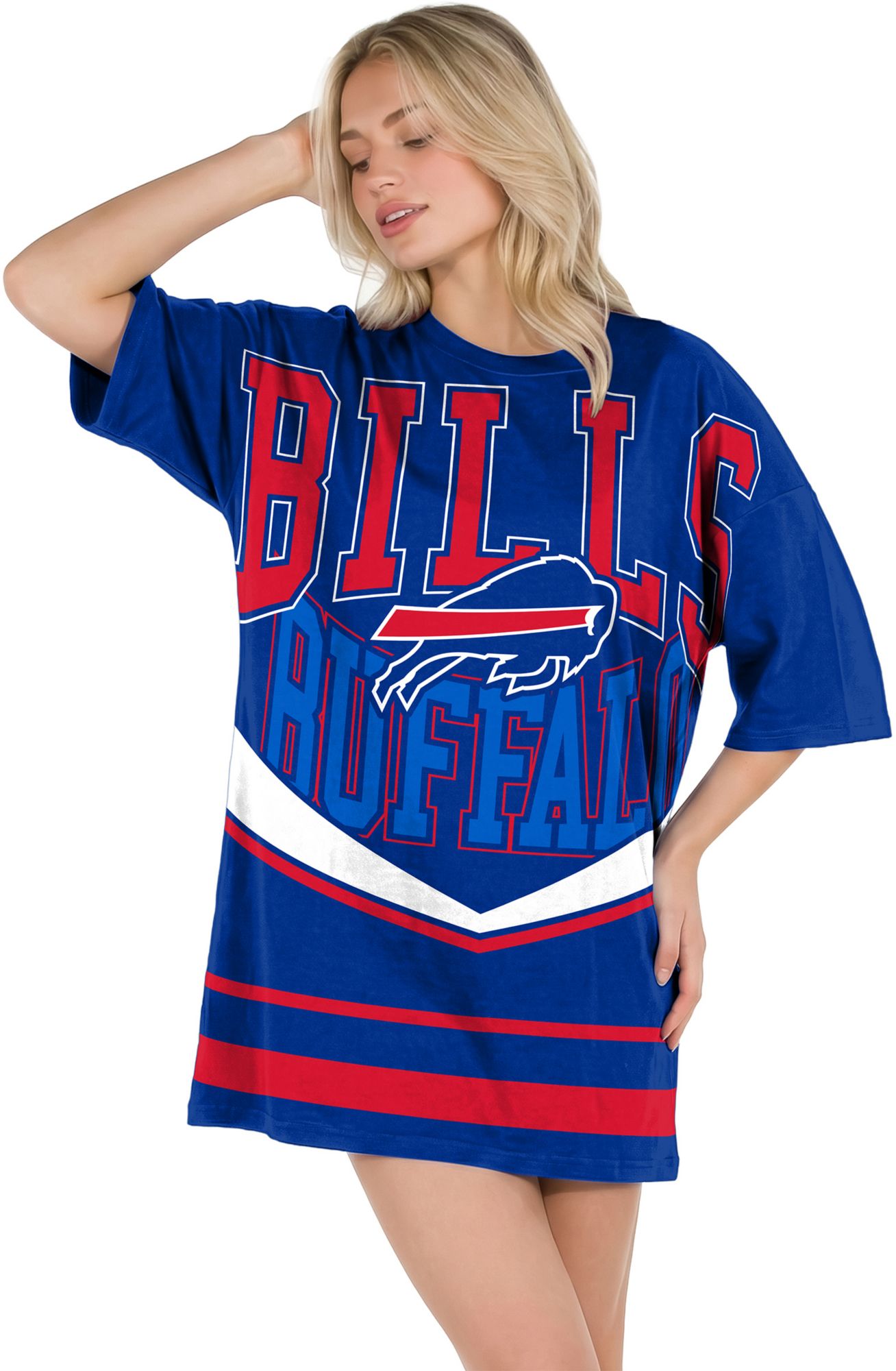 Concepts Sport Women's Buffalo Bills Royal Mosaic T-Shirt