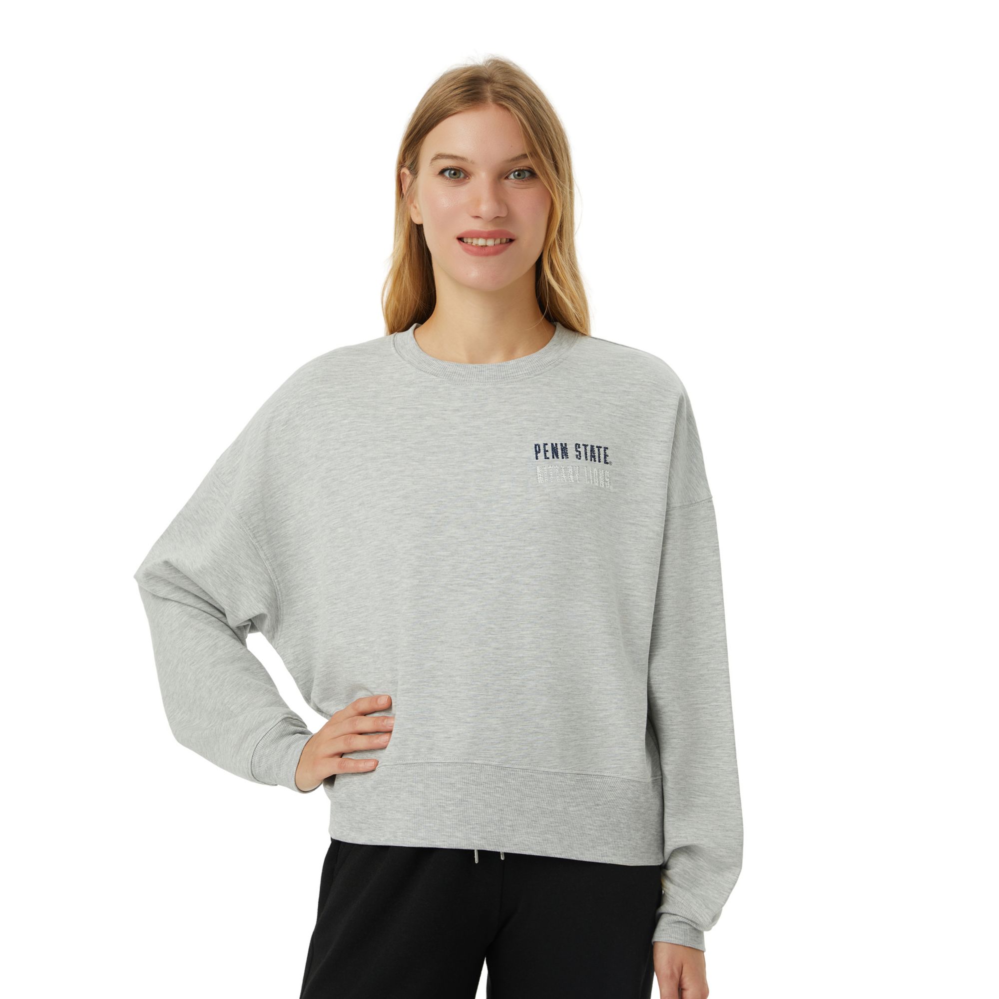 Concepts Sport Women's Penn State Nittany Lions Rhumba Crewneck Sweatshirt