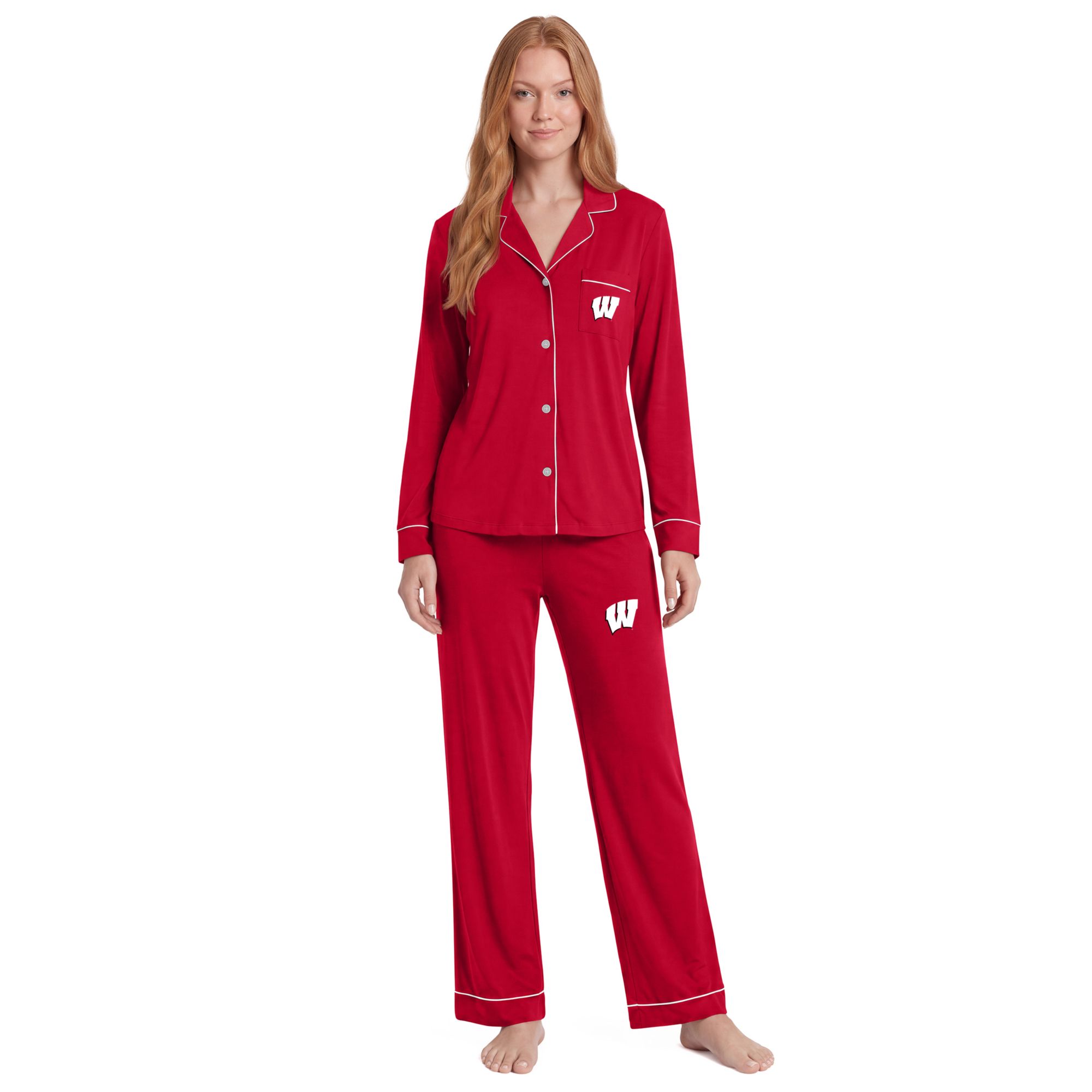 Concepts Sport Women's Wisconsin Badgers Sleep Set