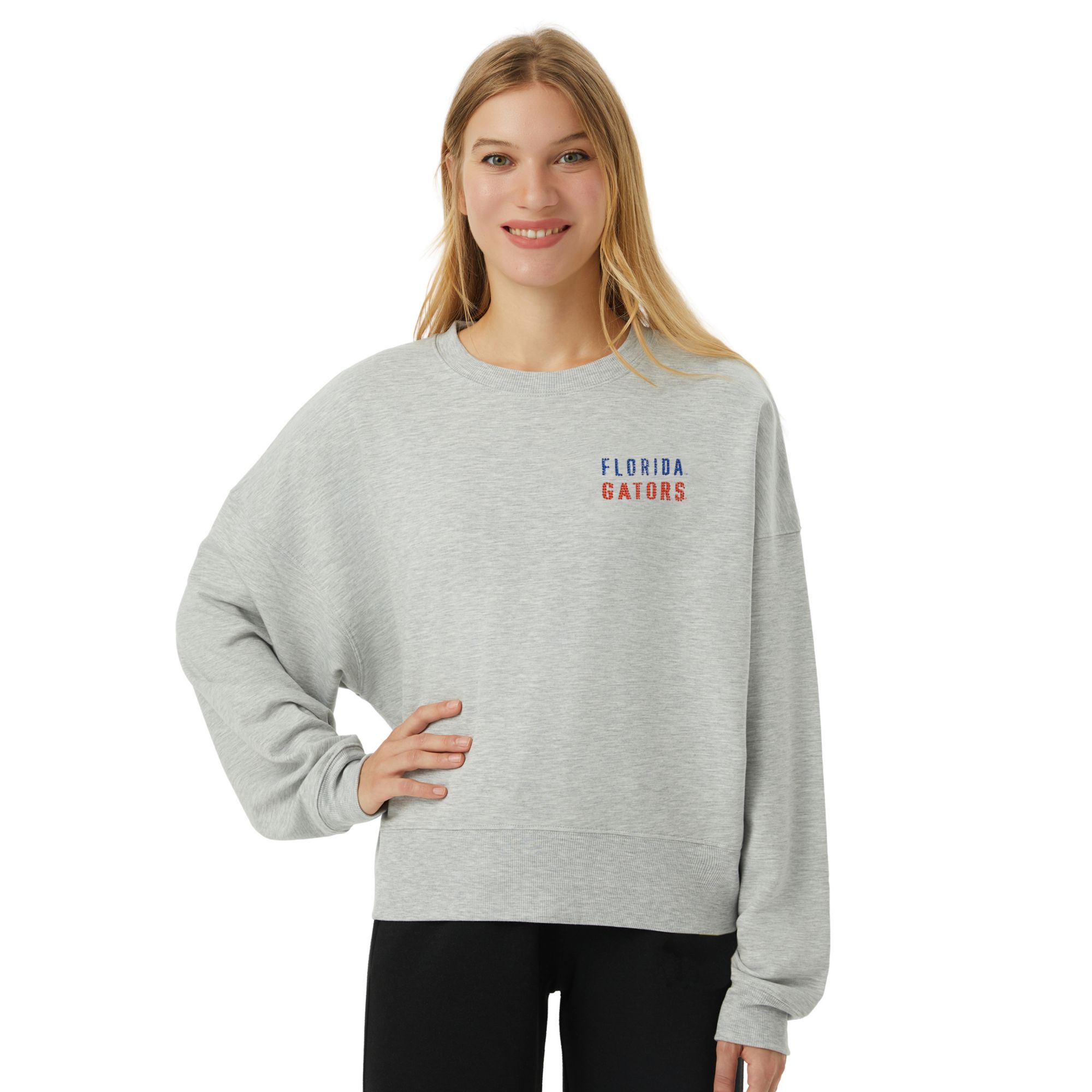 Concepts Sport Women's Florida Gators Rhumba Crewneck Sweatshirt