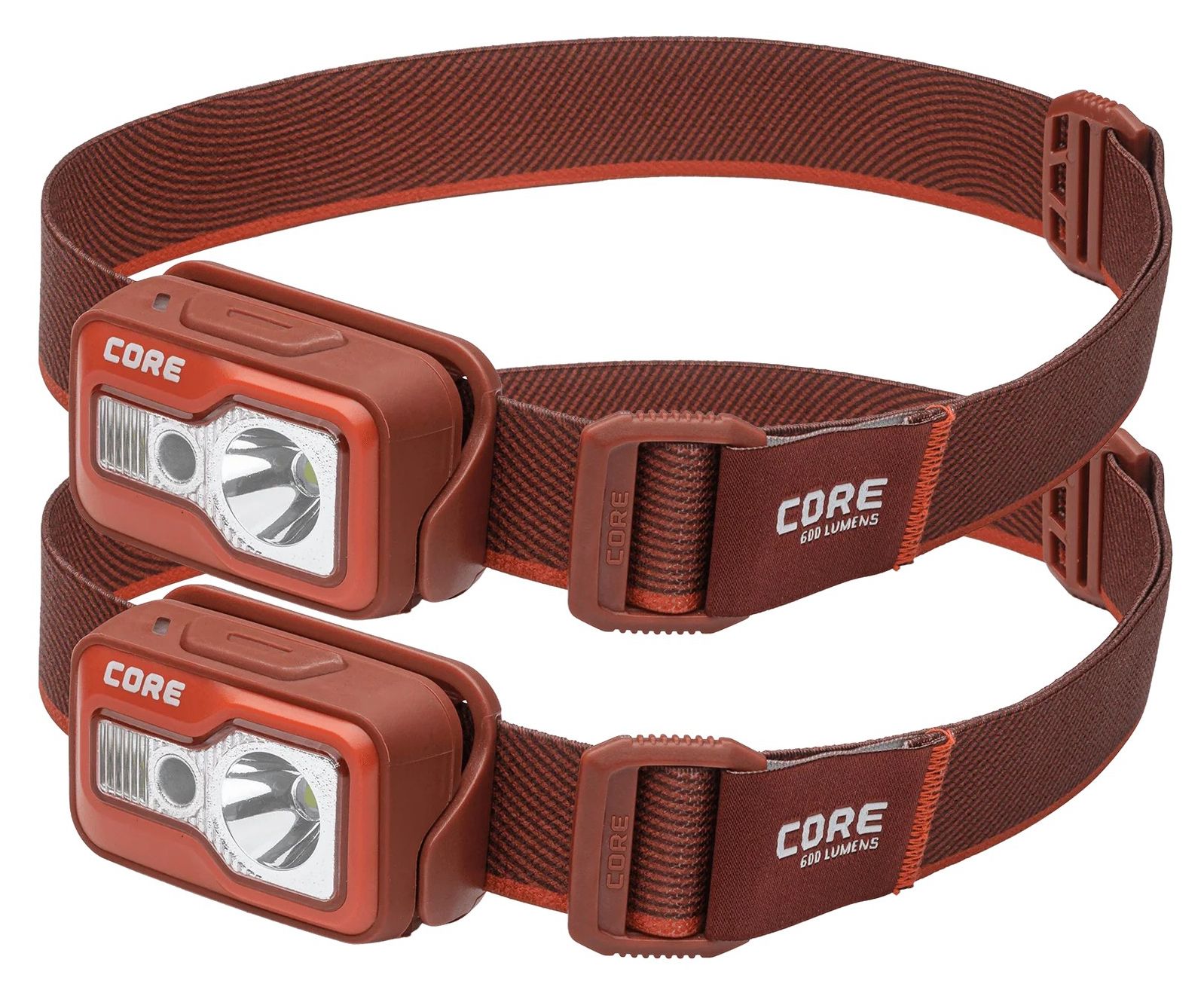 CORE Equipment 600LU Rechargeable Headlamp 2PK