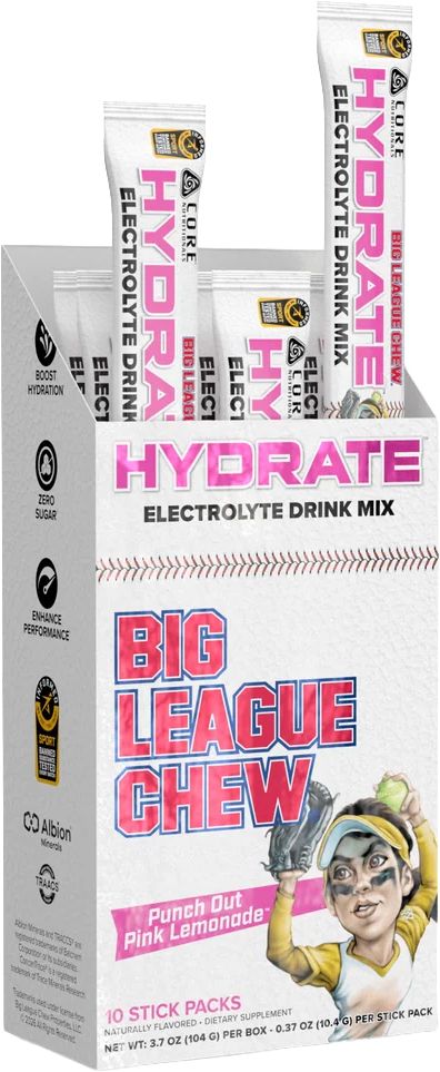 Core Hydration x Big League Chew Electrolyte Drink Mix – 10 Pack