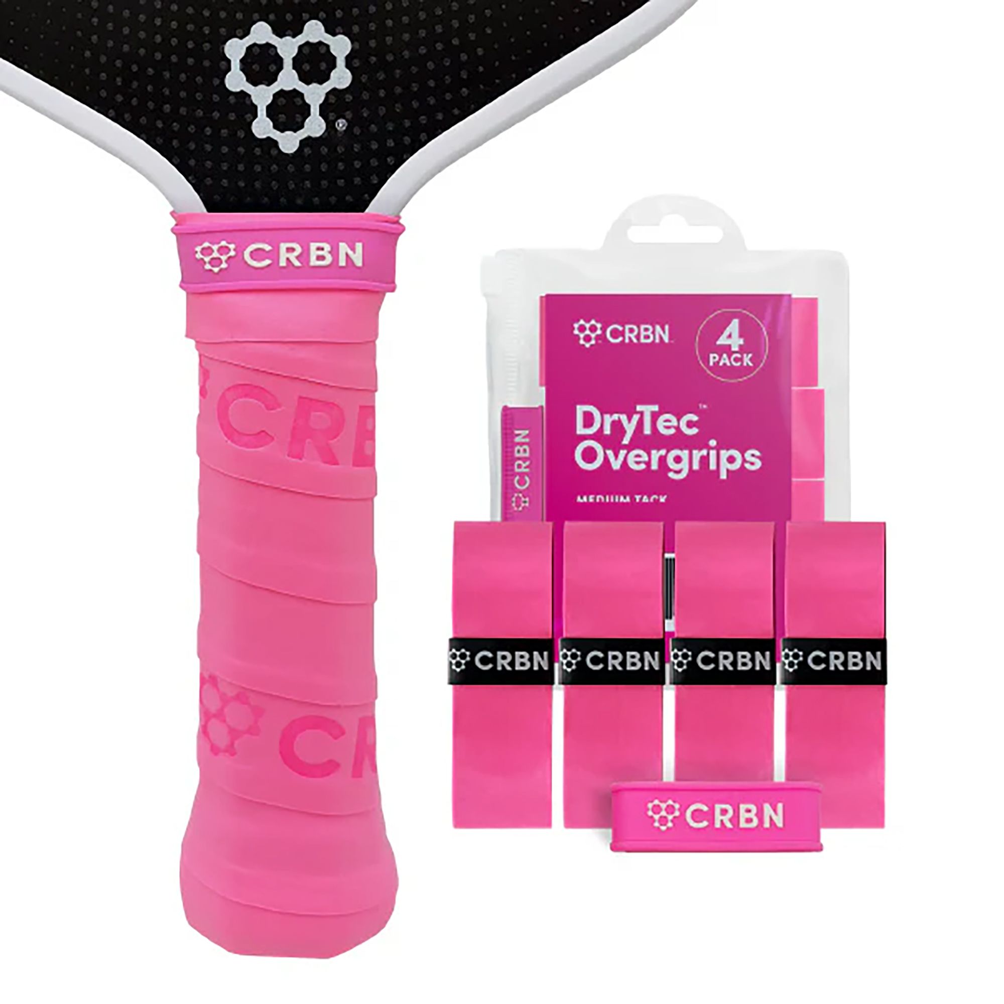 CRBN DryTec Overgrip 4-Pack