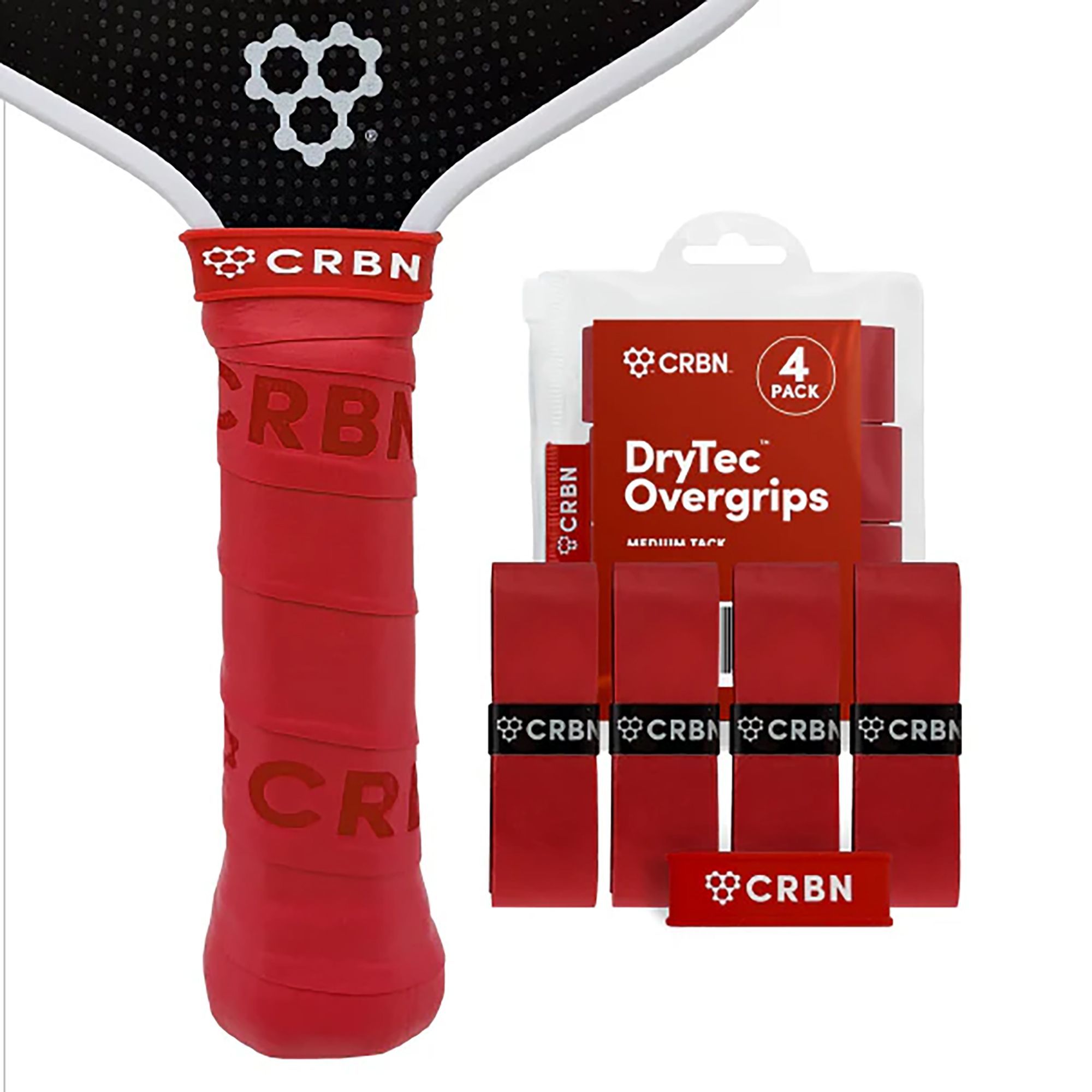 CRBN DryTec Overgrip 4-Pack