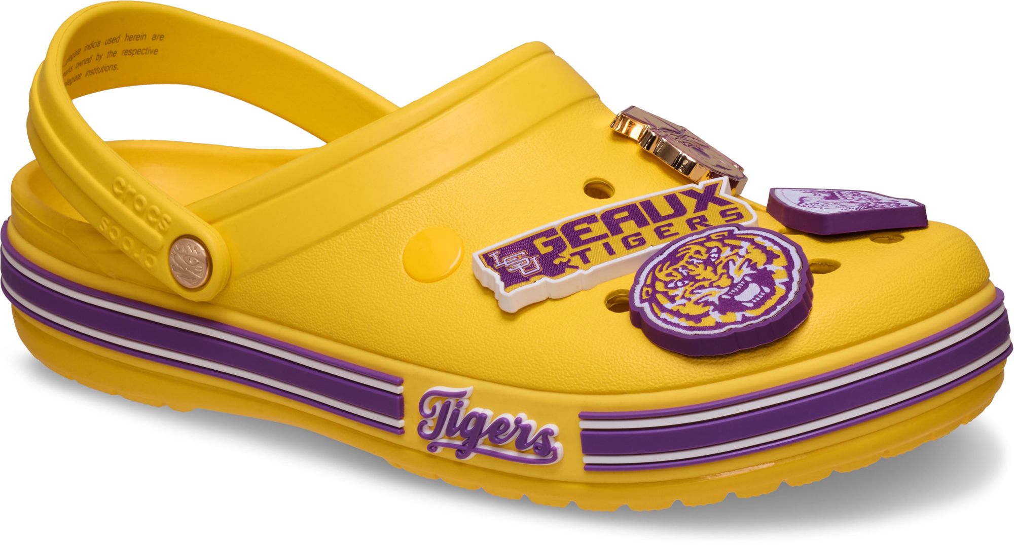 Crocs Collegiate LSU Tigers Crocband Clogs