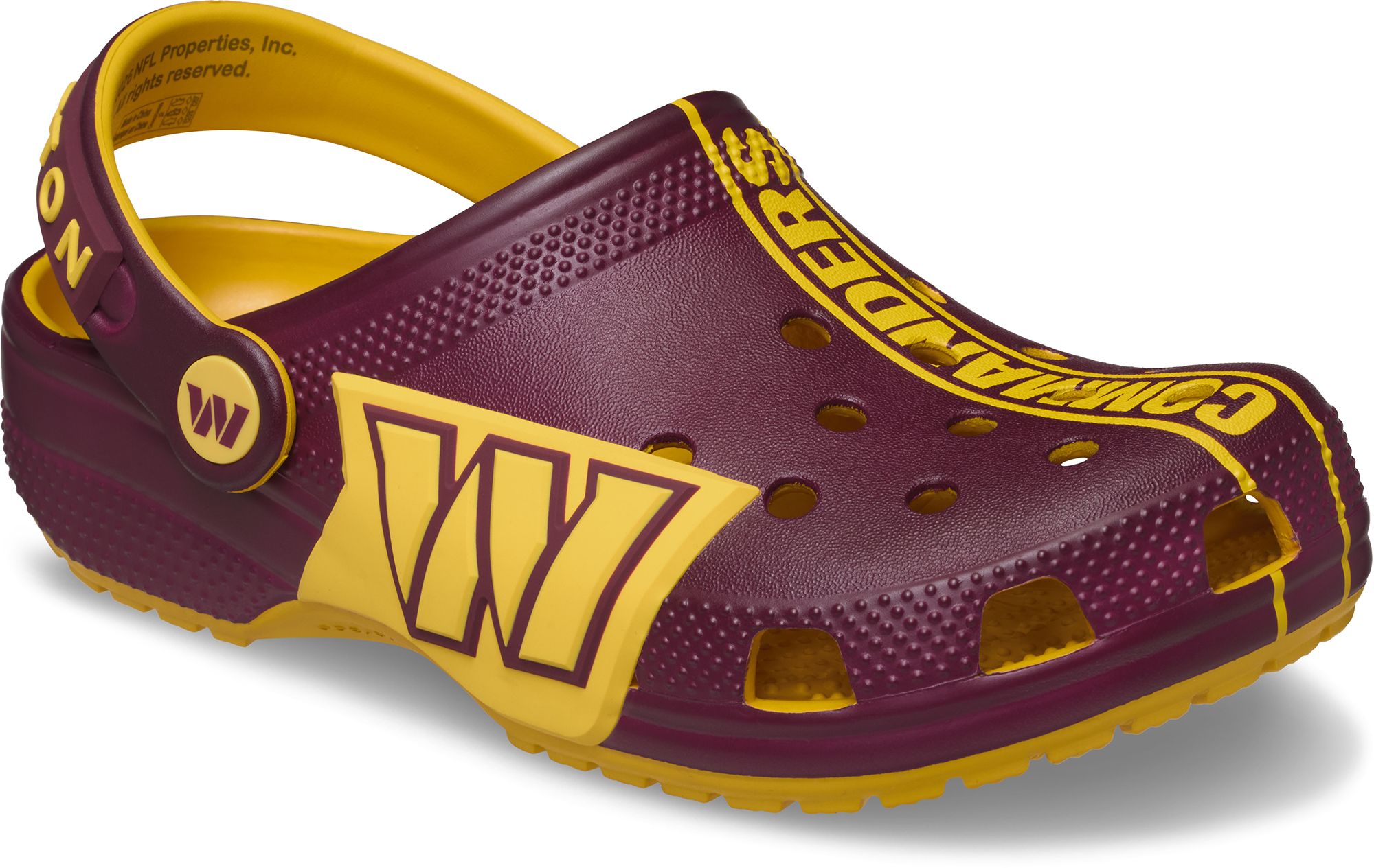 Crocs NFL Washington Commanders Classic Clogs
