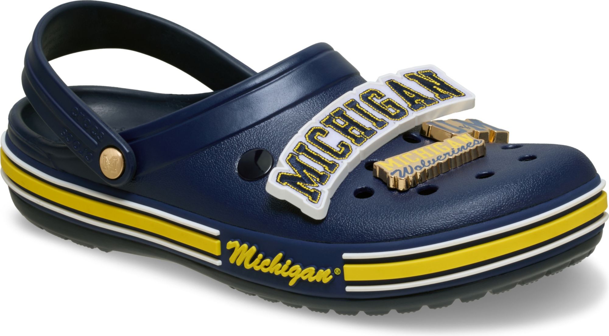 Crocs Collegiate Michigan Wolverines Crocband Clogs