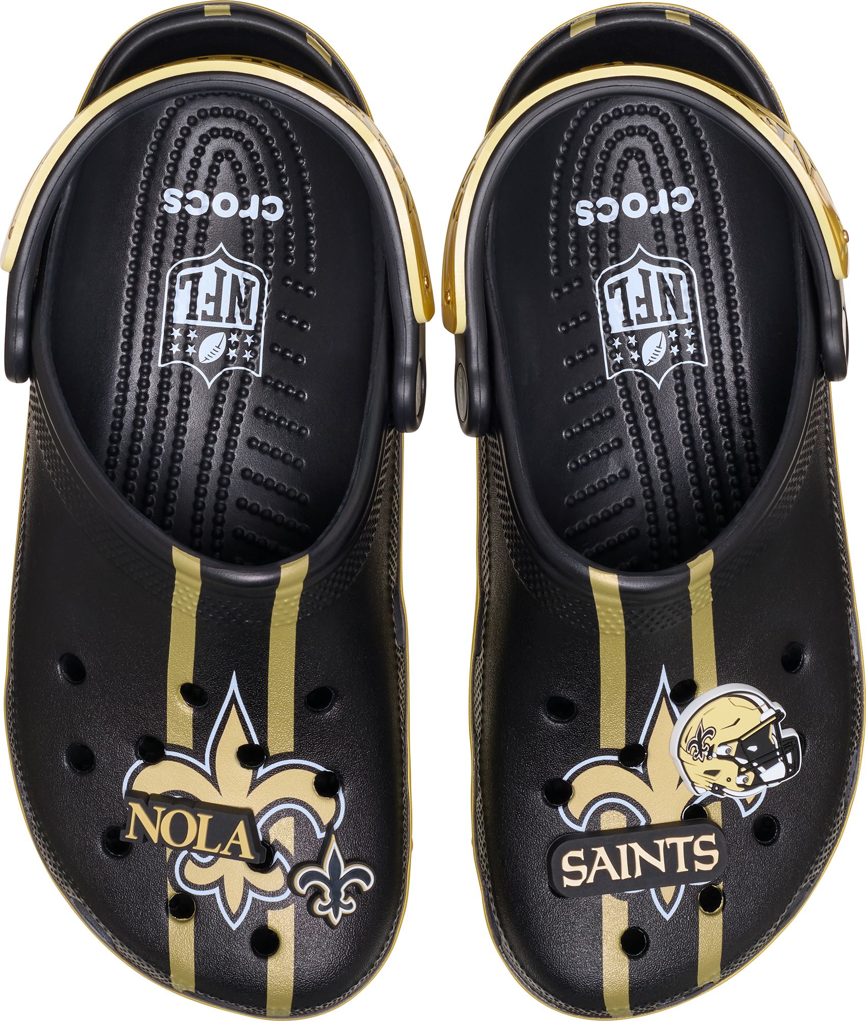 Crocs NFL Classic New Orleans Saints Clogs