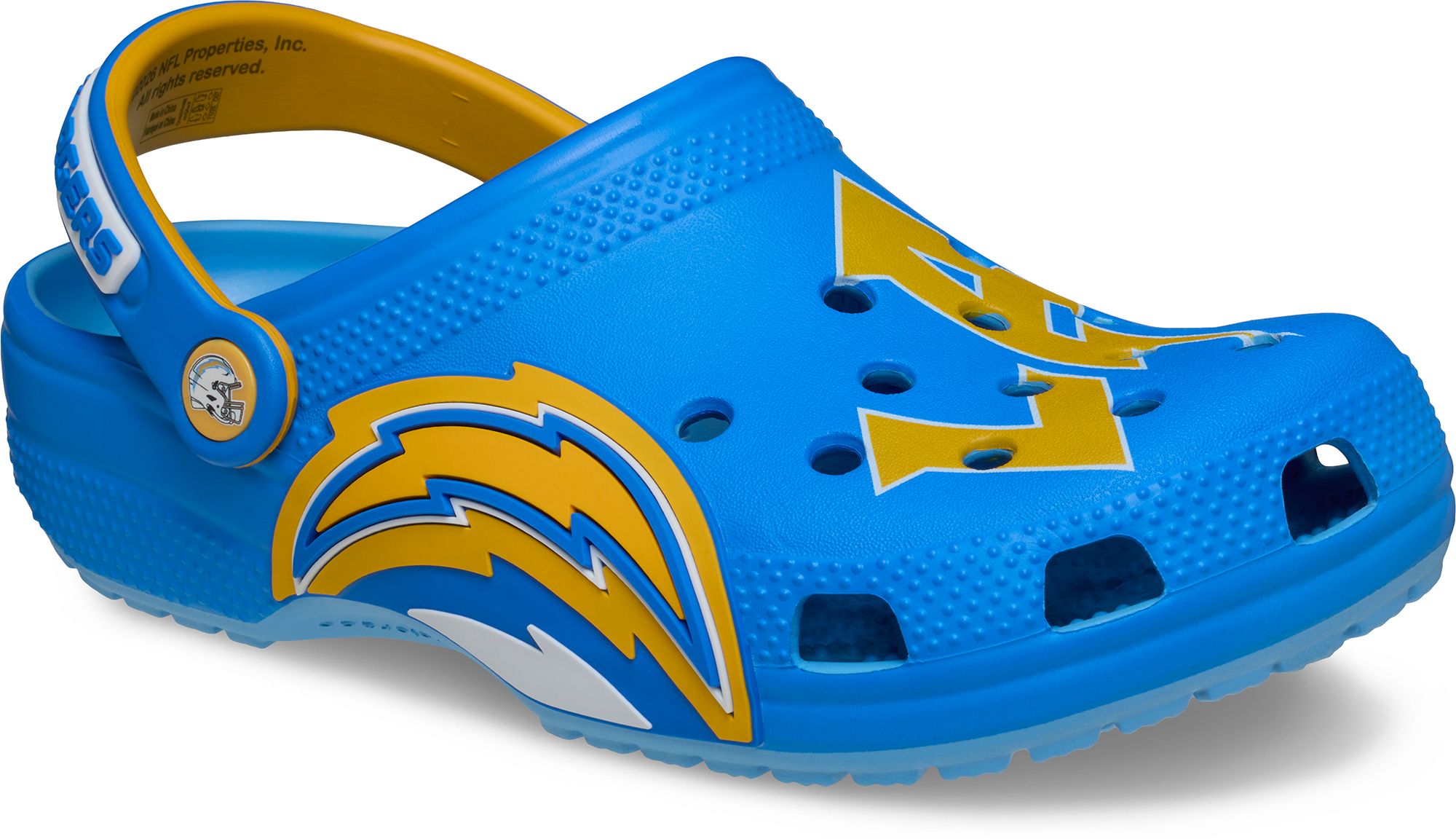 Crocs NFL Los Angeles Chargers Classic Clogs