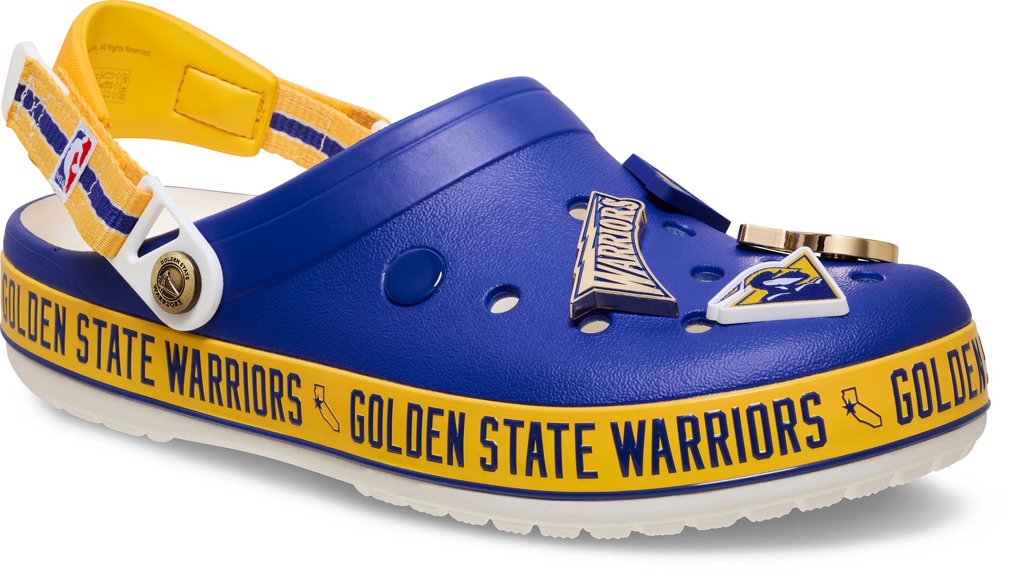 Crocs NBA Golden State Warriors Crocband Clogs
