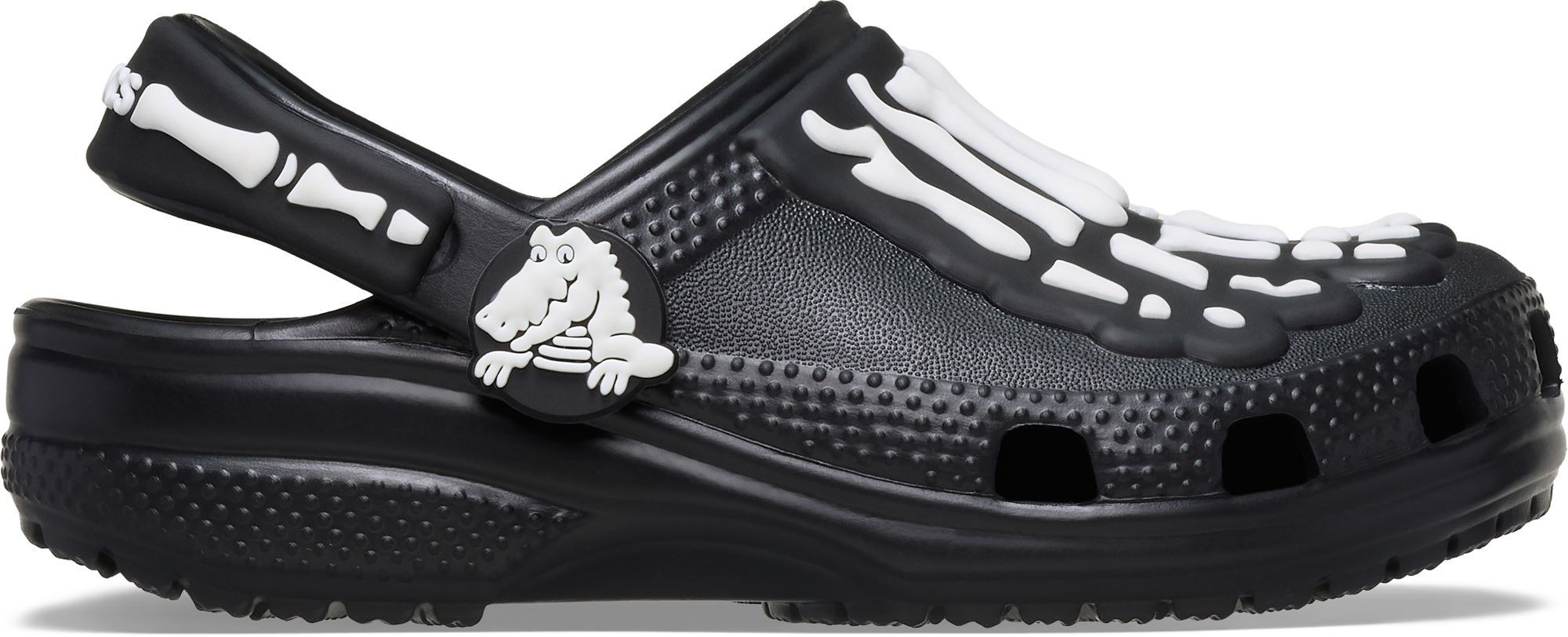 Crocs Toddler Glow Skeleton Classic Clogs