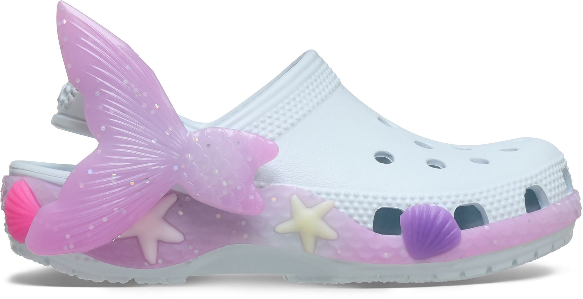 Crocs Toddler IAM Color Changing Mermaid Classic Clogs