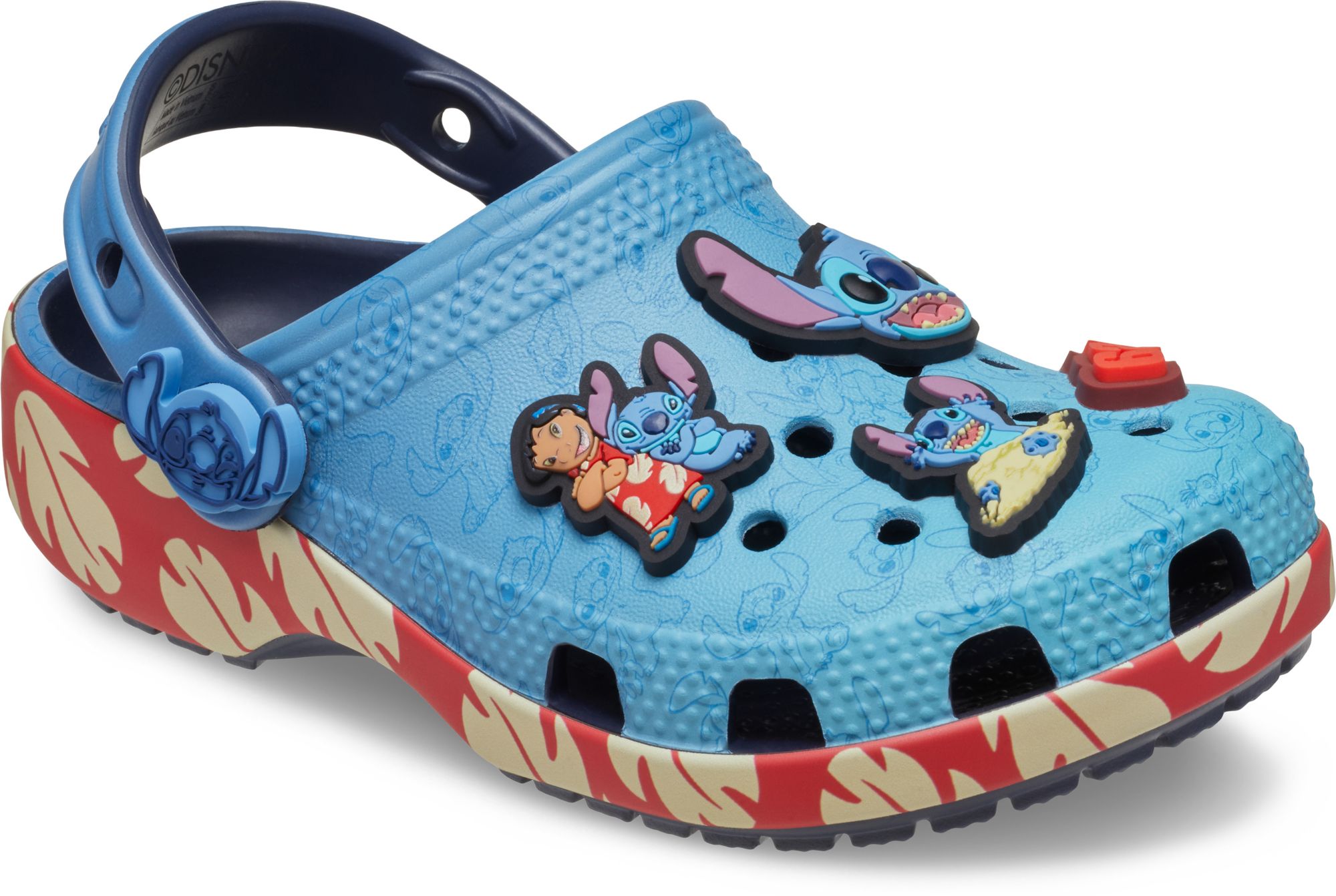 Crocs Toddler Disney Lilo & Stitch Classic Clogs