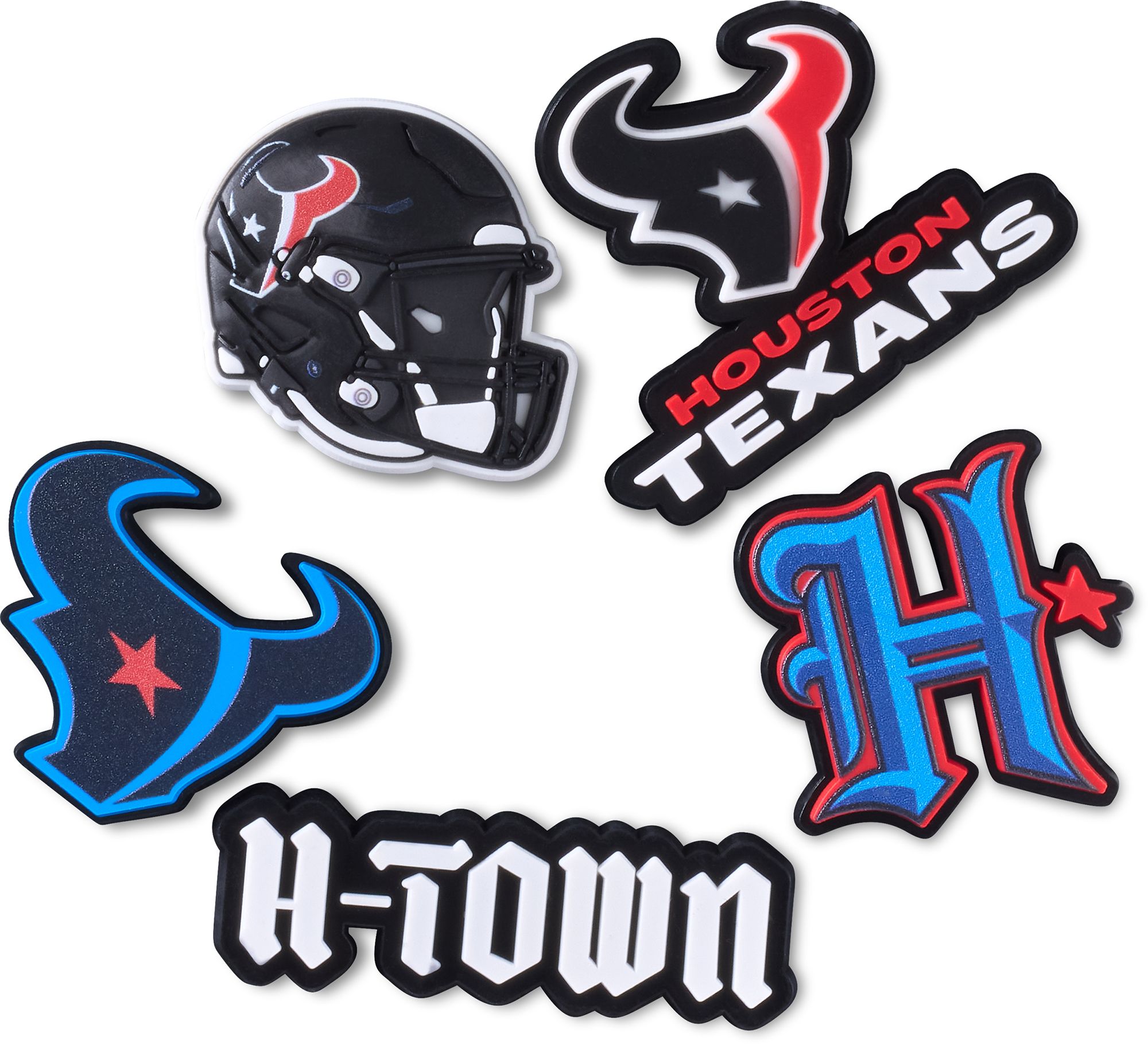Crocs Jibbitz NFL Houston Texans - 5 Pack