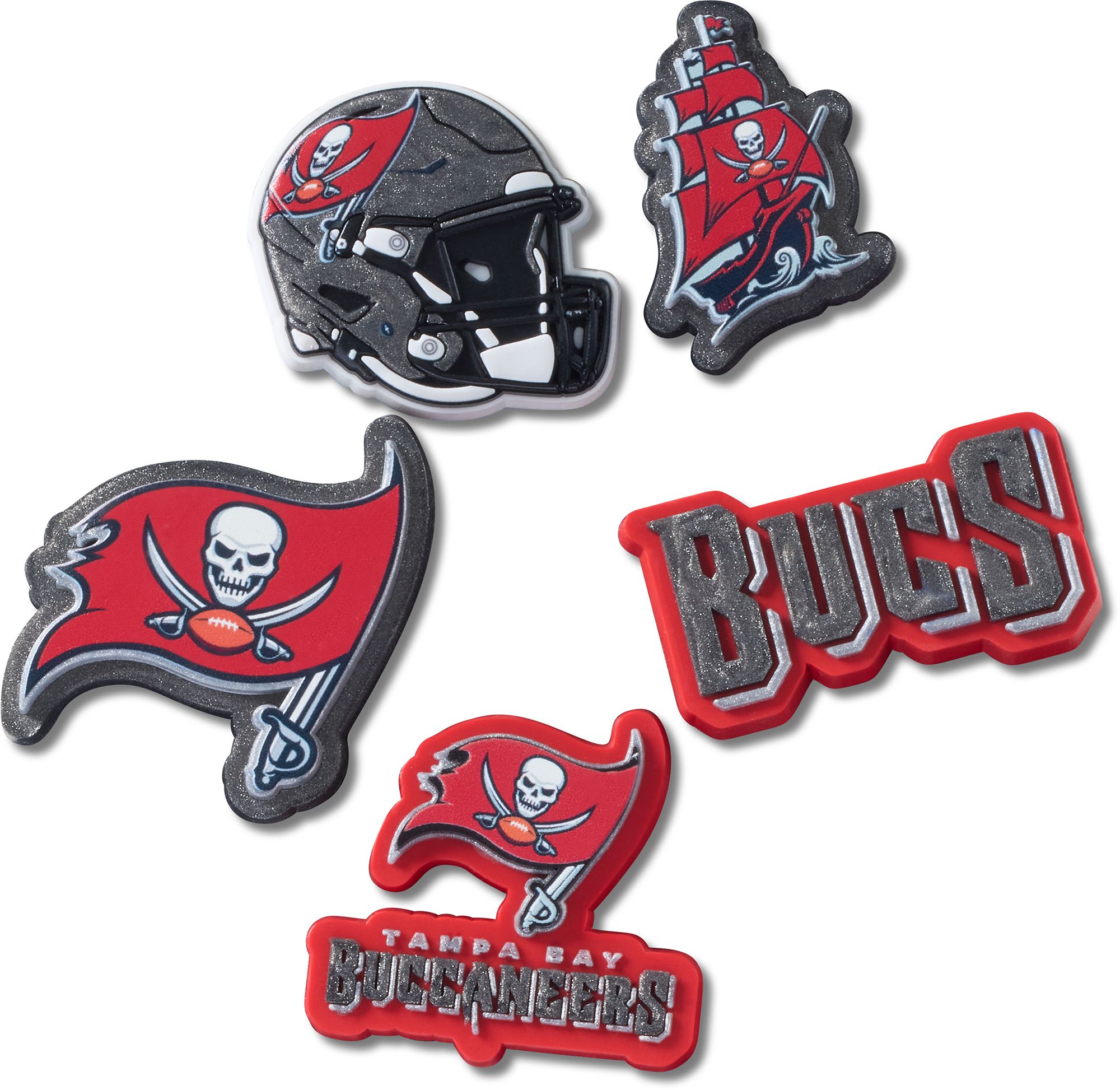 Crocs Jibbitz NFL Tampa Bay Buccaneers - 5 Pack