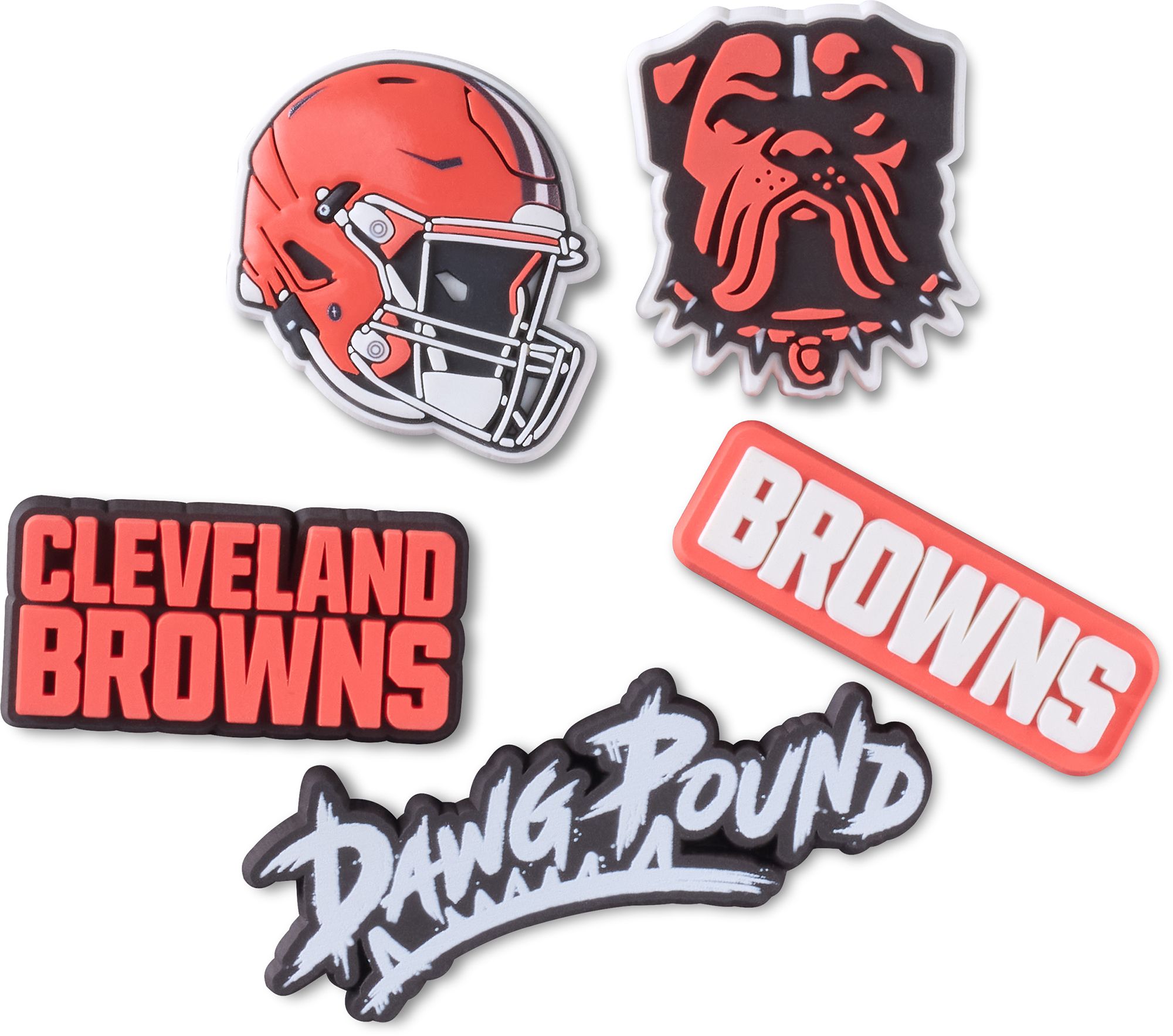 Crocs Jibbitz NFL Cleveland Browns - 5 Pack