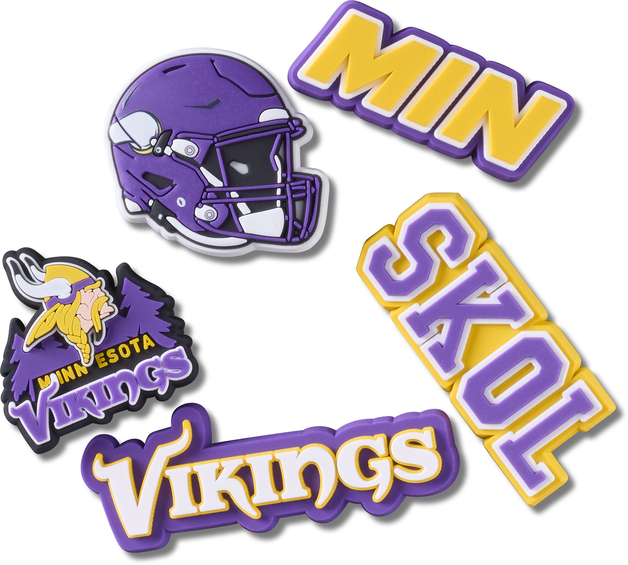 Crocs Jibbitz NFL Minnesota Vikings - 5 Pack
