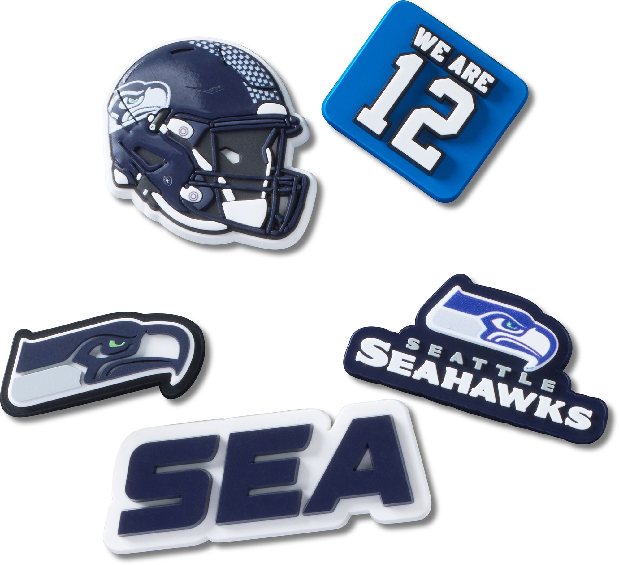 Crocs Jibbitz NFL Seattle Seahawks - 5 Pack