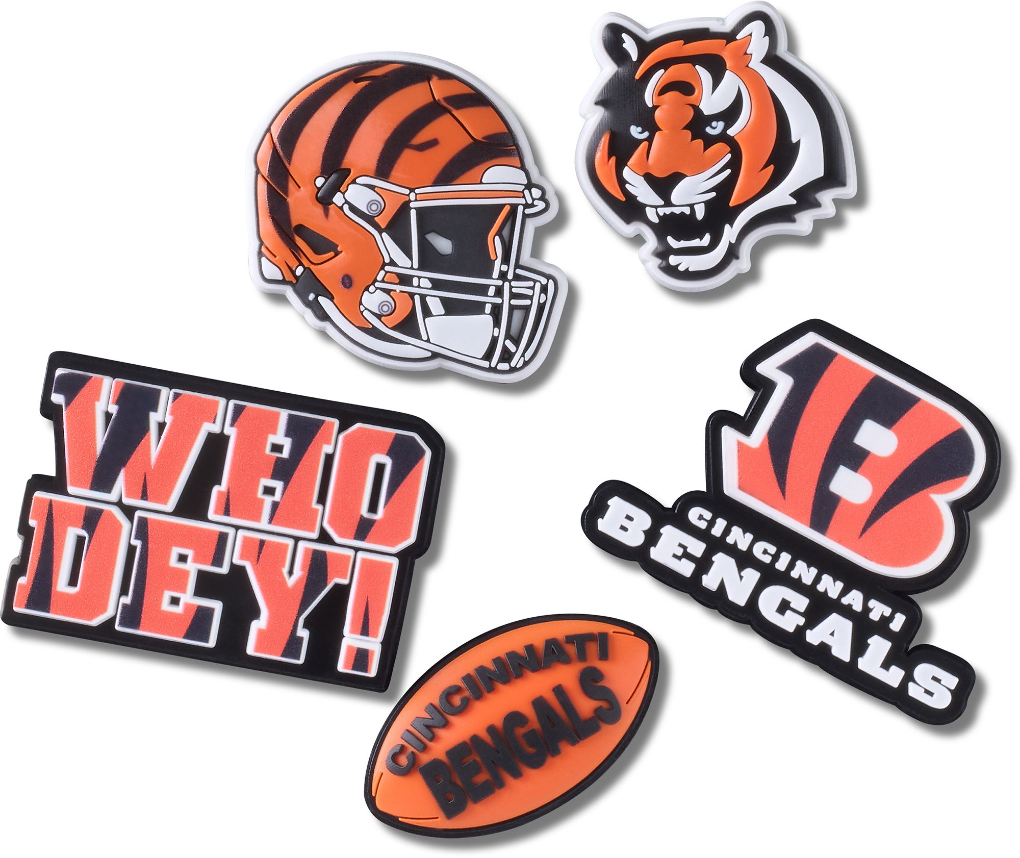 Crocs Jibbitz NFL Cincinnati Bengals - 5 Pack