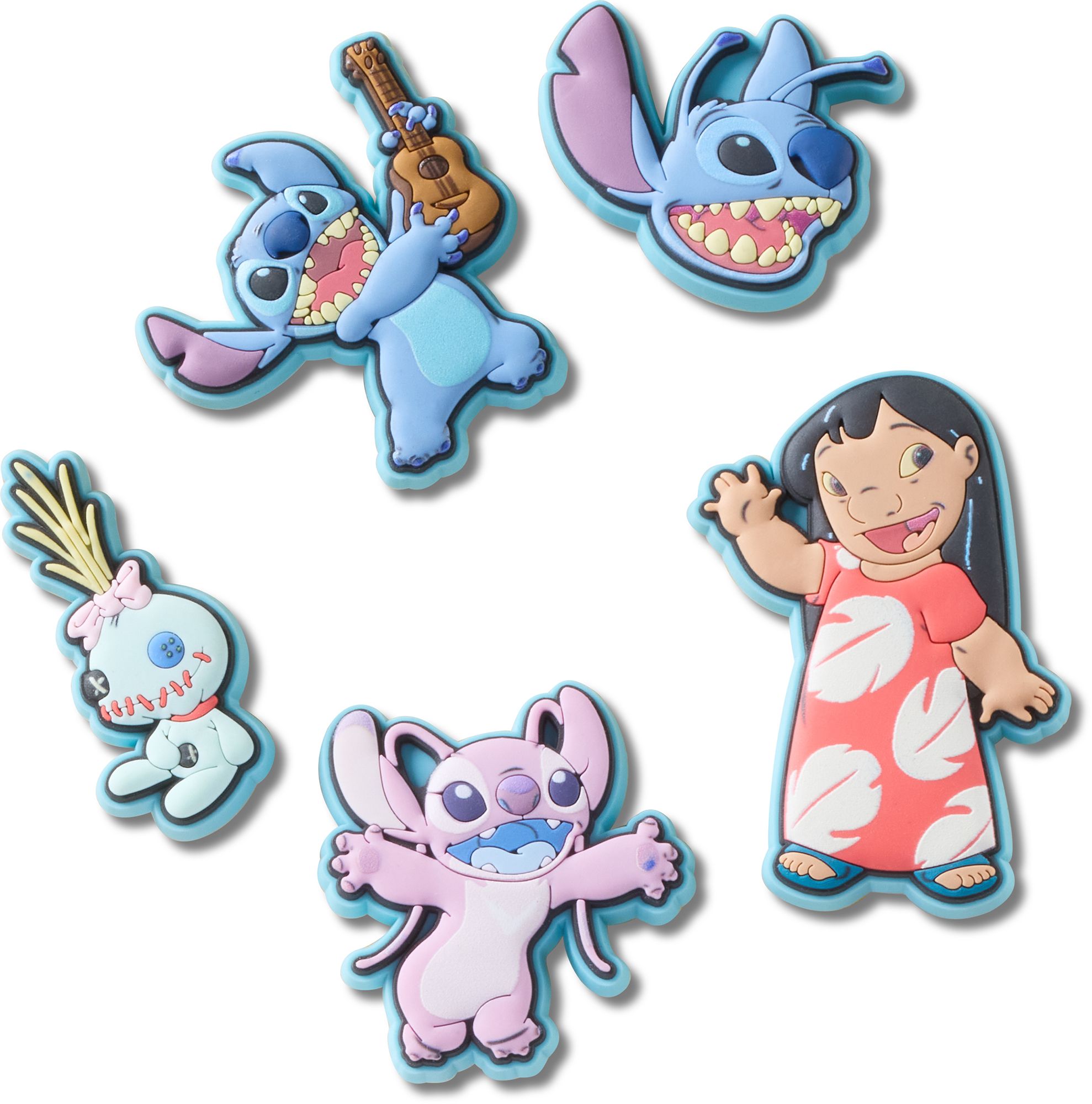 Crocs Jibbitz Disney Lilo &amp; Stitch - 5 Pack